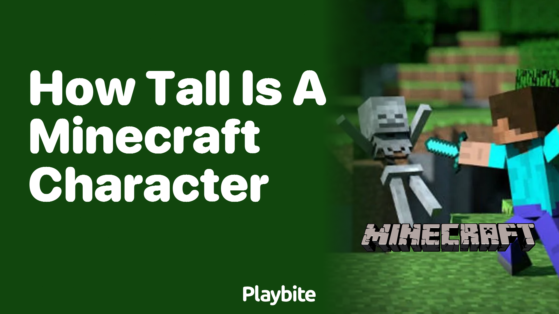 How Tall Is a Minecraft Character?