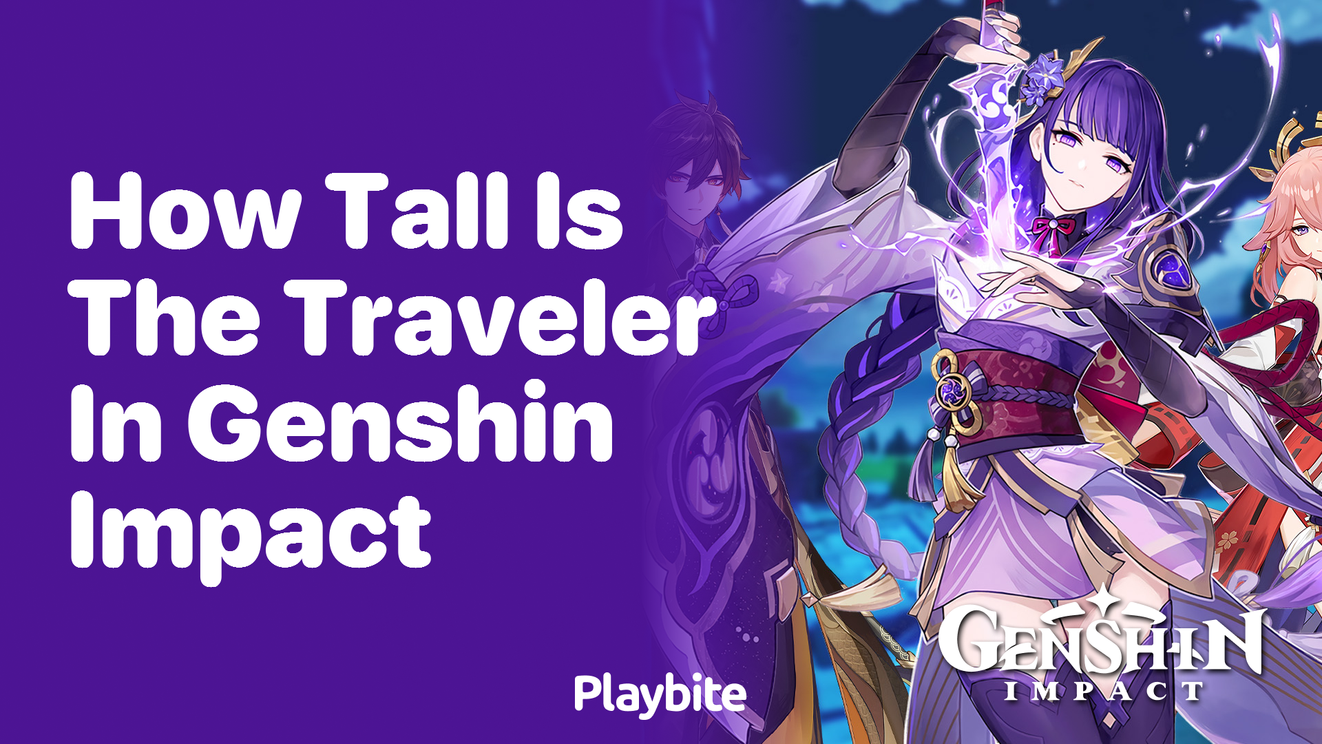 How Tall is The Traveler in Genshin Impact?