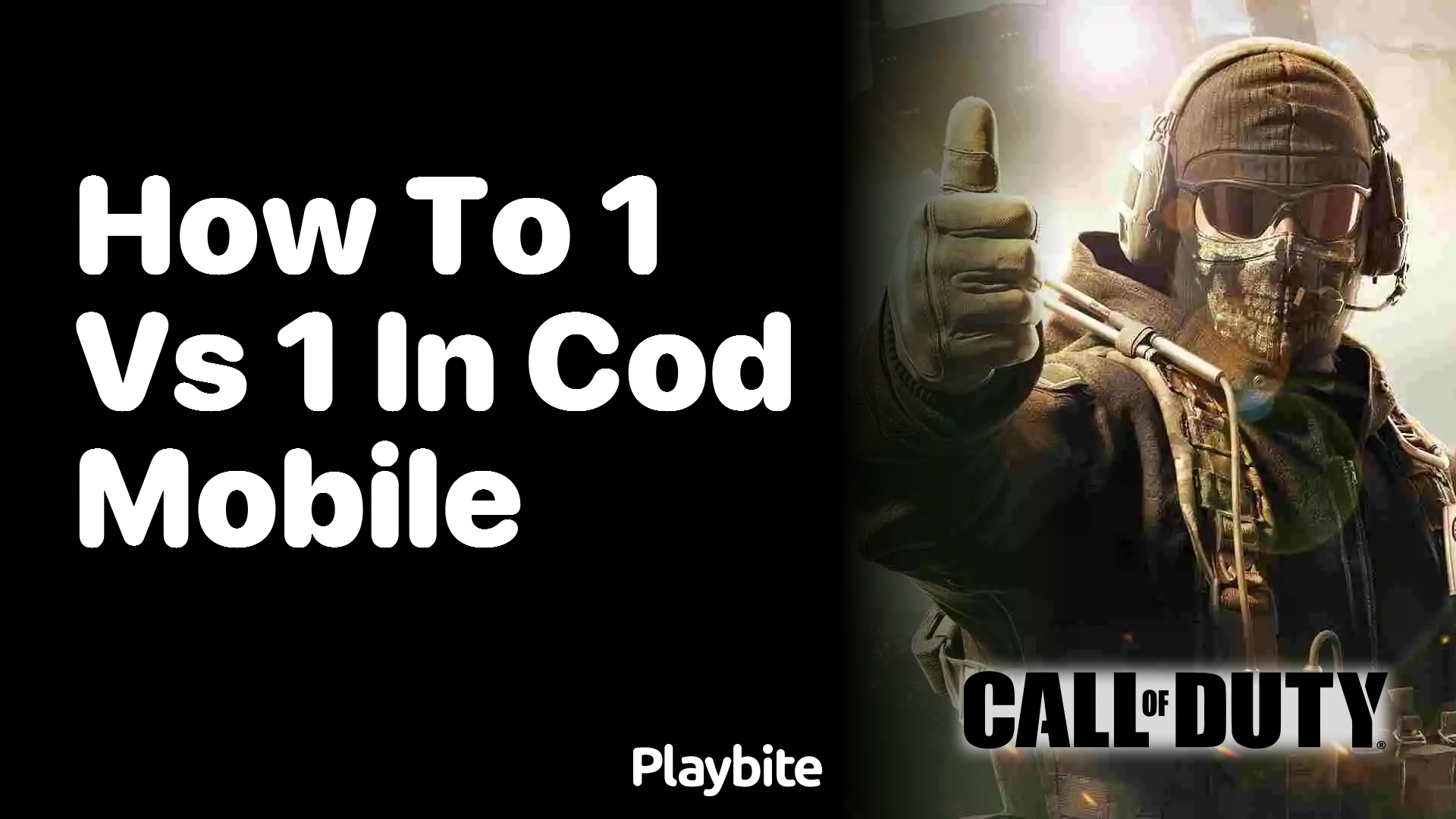 How to 1 vs 1 in COD Mobile: A Simple Guide