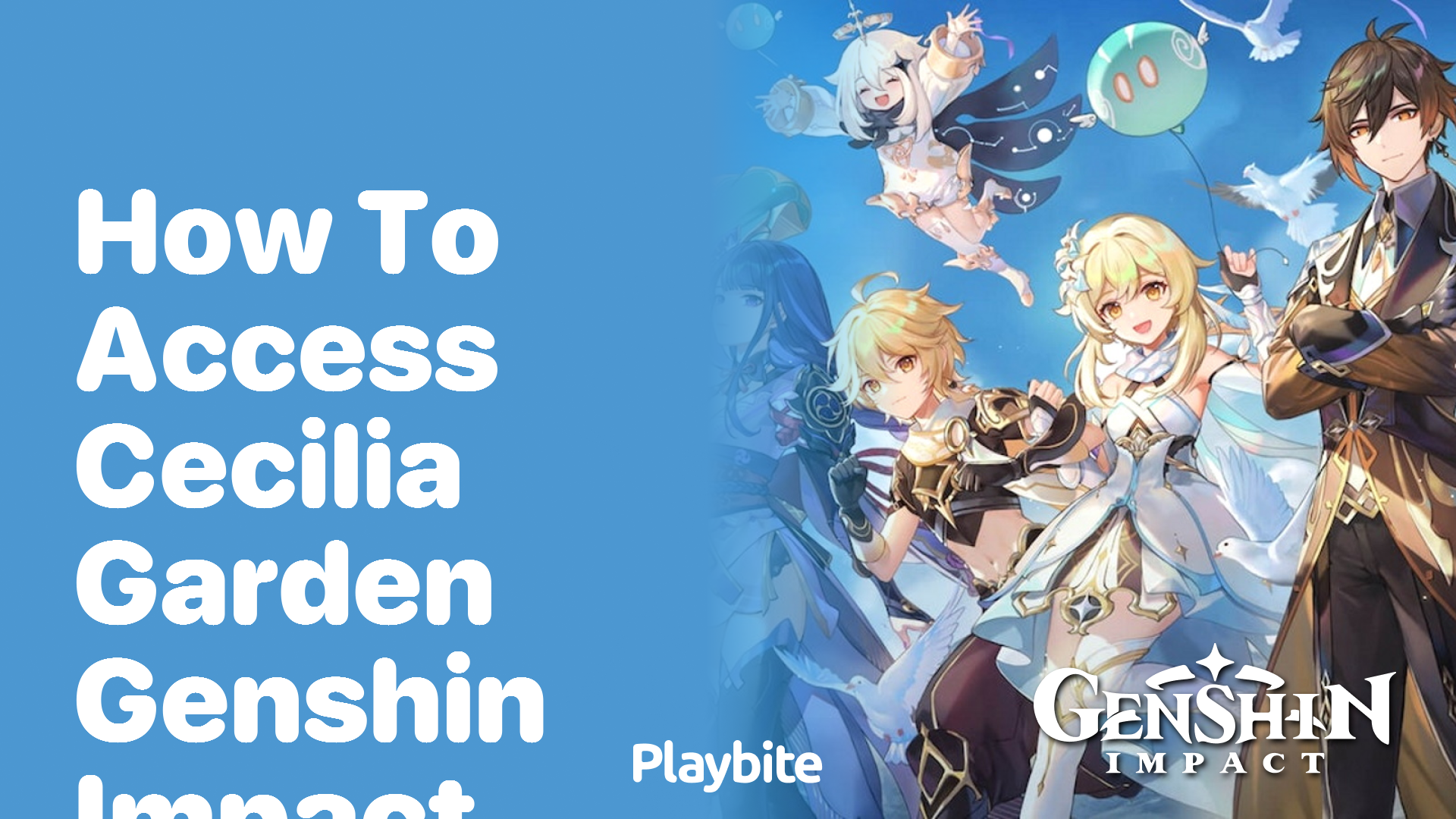 How to Access Cecilia Garden in Genshin Impact