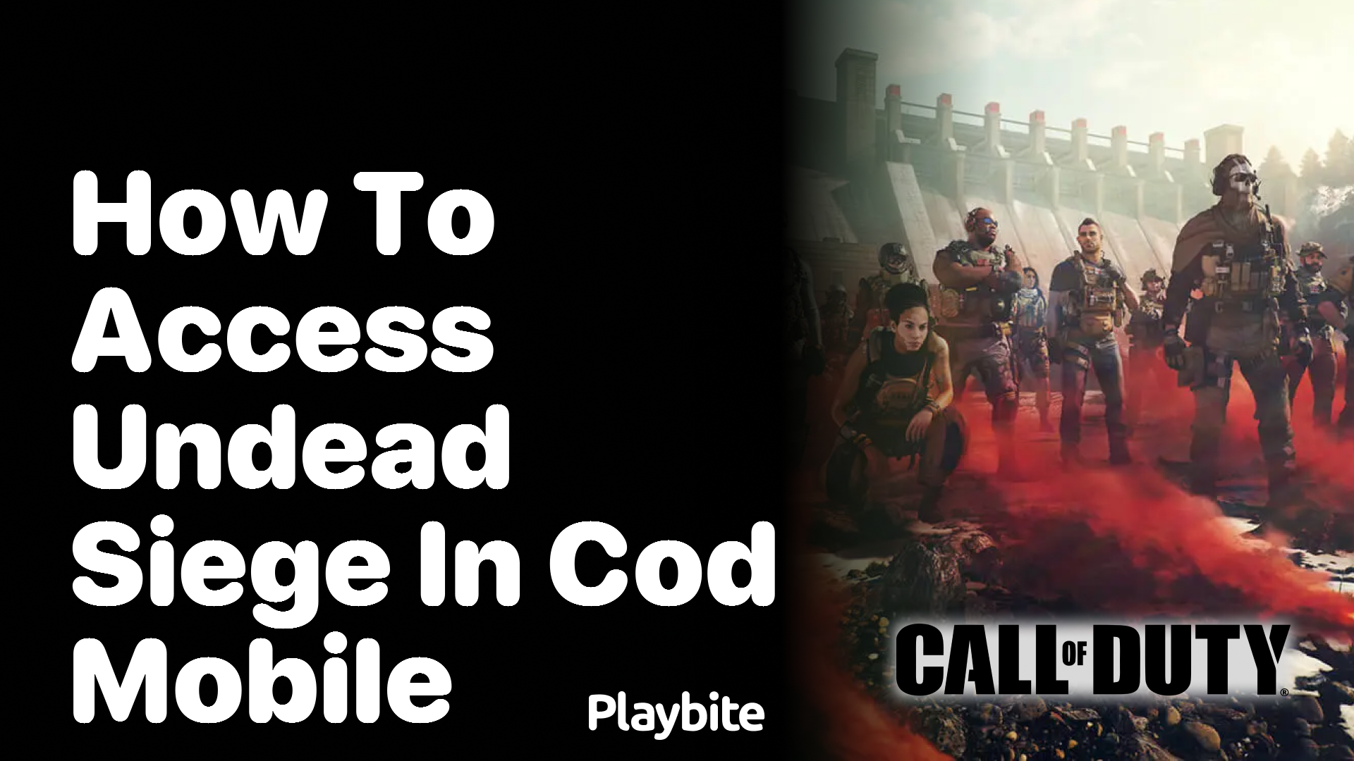 How to Access Undead Siege in COD Mobile