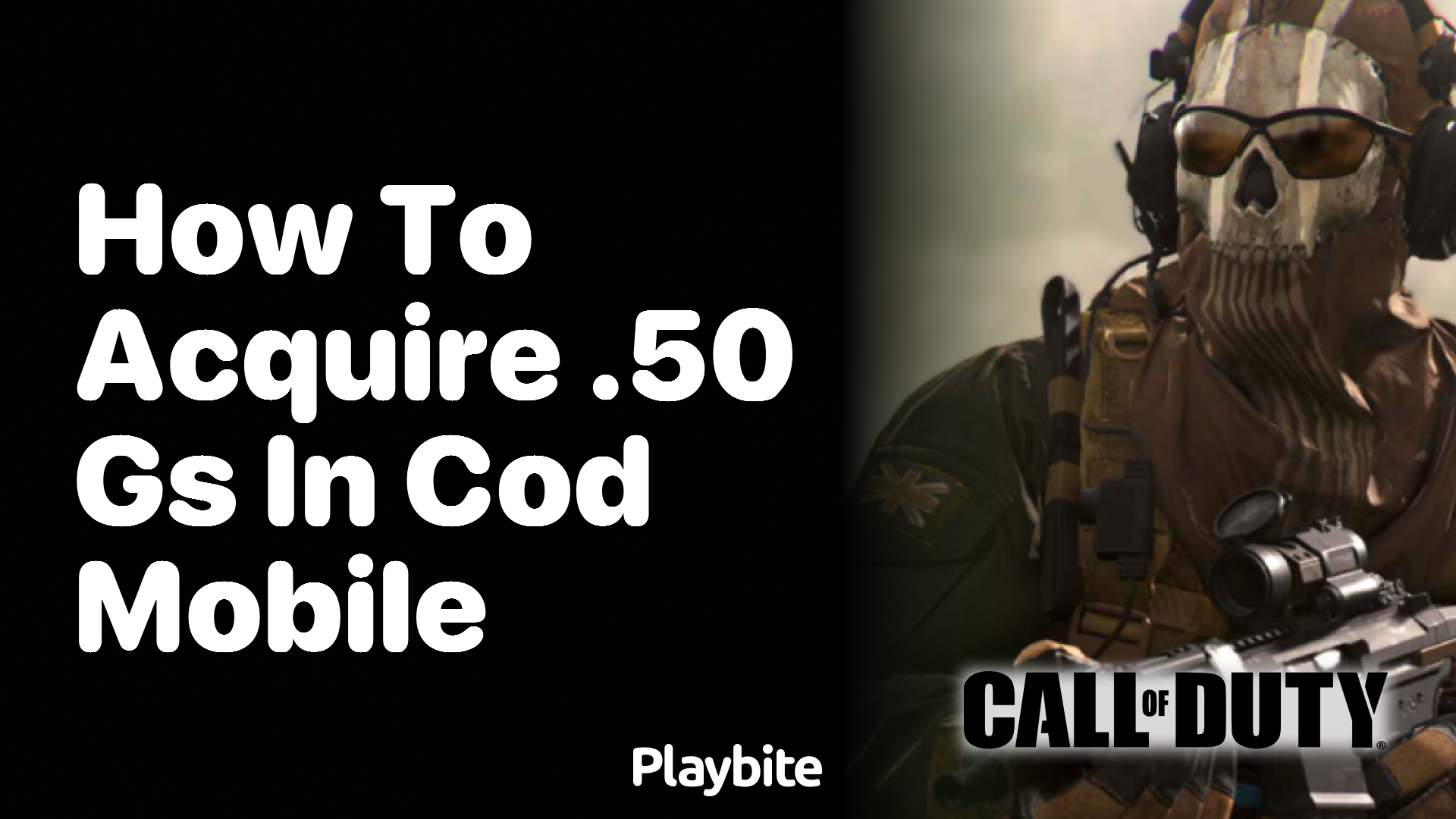 How to Acquire the .50 GS in COD Mobile