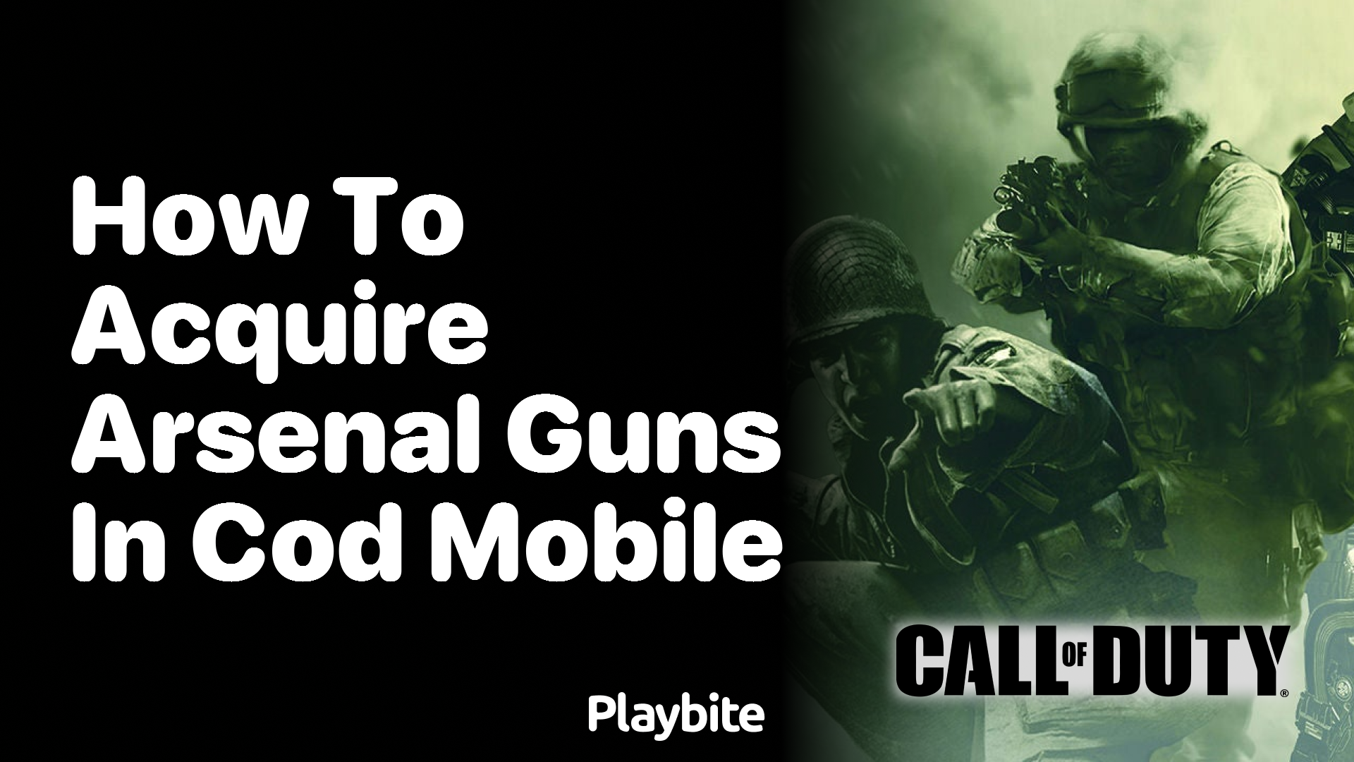 How to Acquire Arsenal Guns in COD Mobile