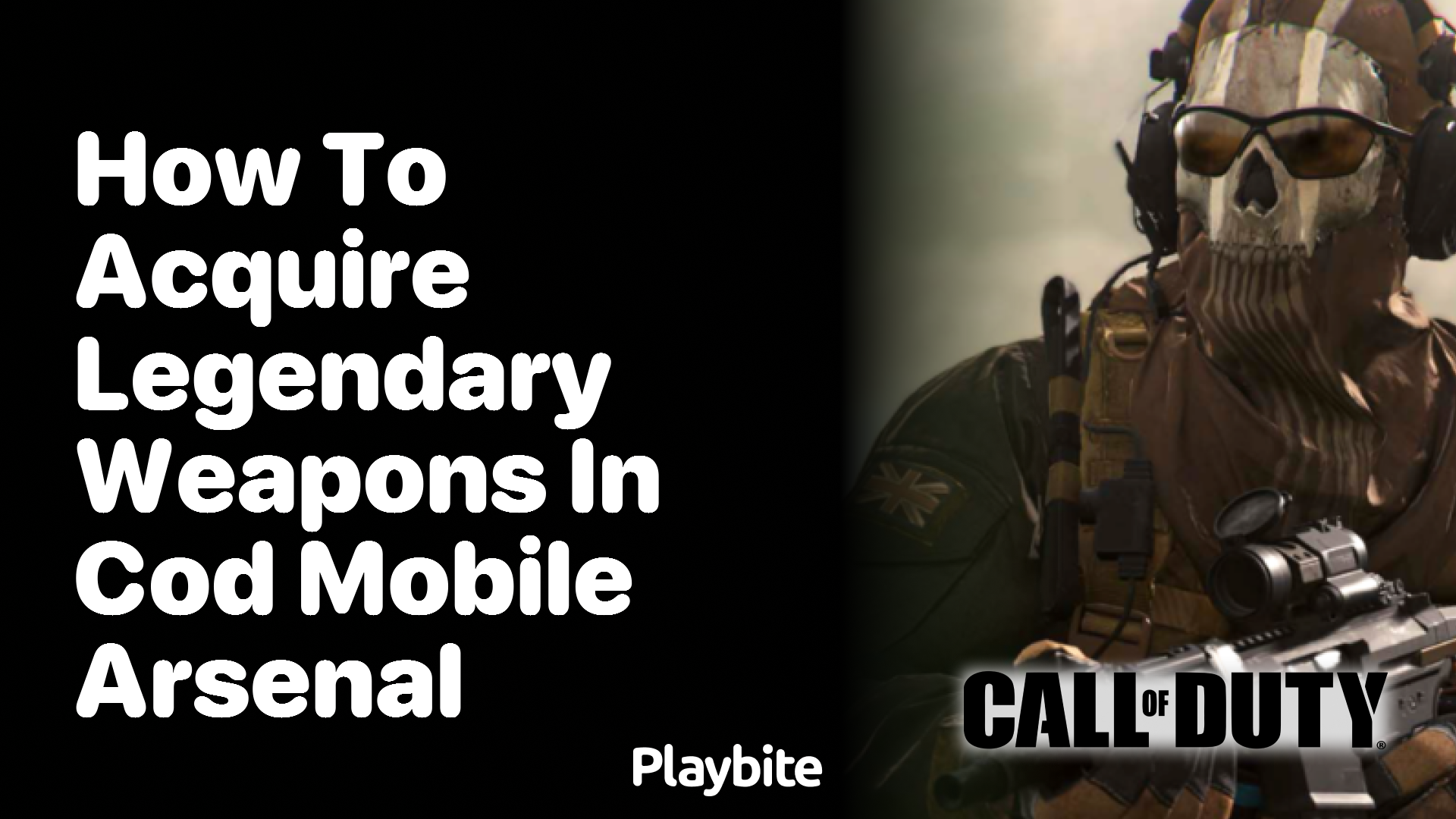 How to Acquire Legendary Weapons in COD Mobile Arsenal