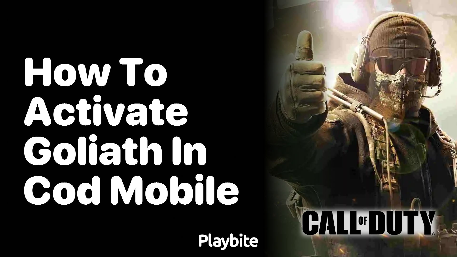 How to Activate Goliath in COD Mobile: A Step-by-Step Guide