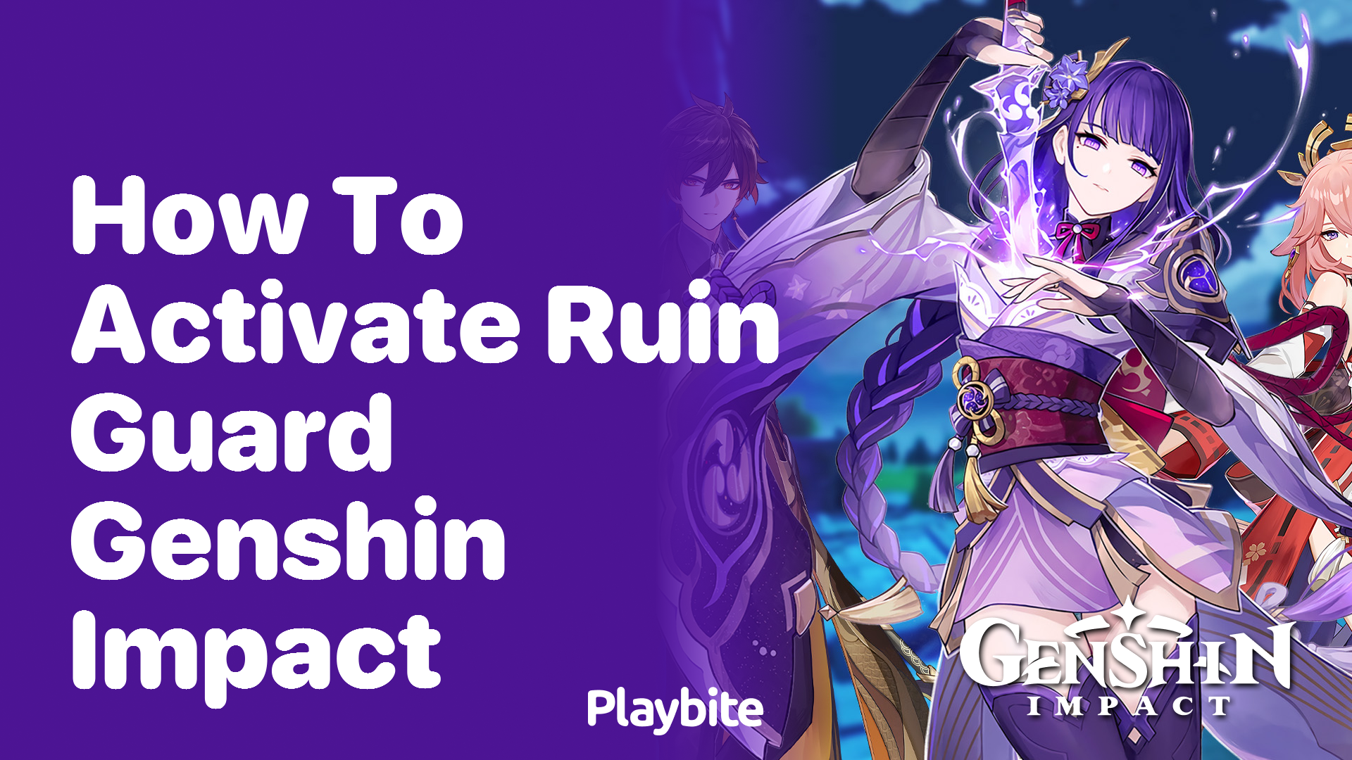 How to Activate Ruin Guard in Genshin Impact