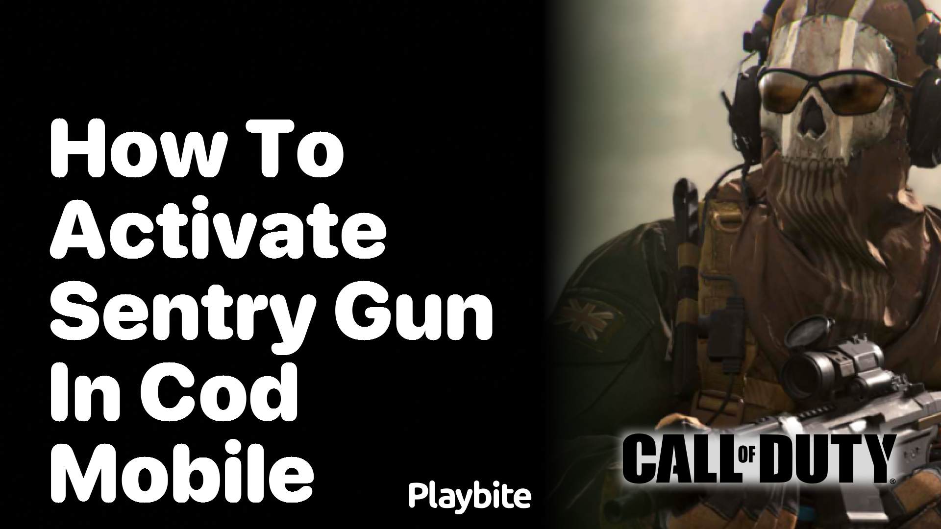How to Activate Sentry Gun in COD Mobile