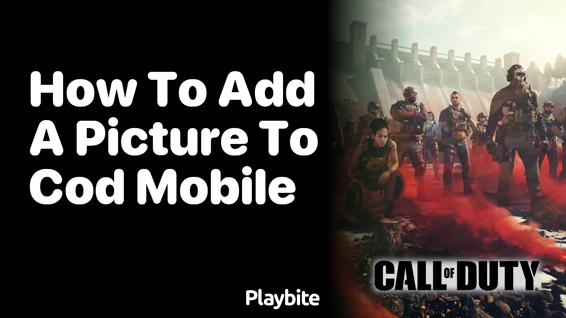 How to Add a Picture to COD Mobile