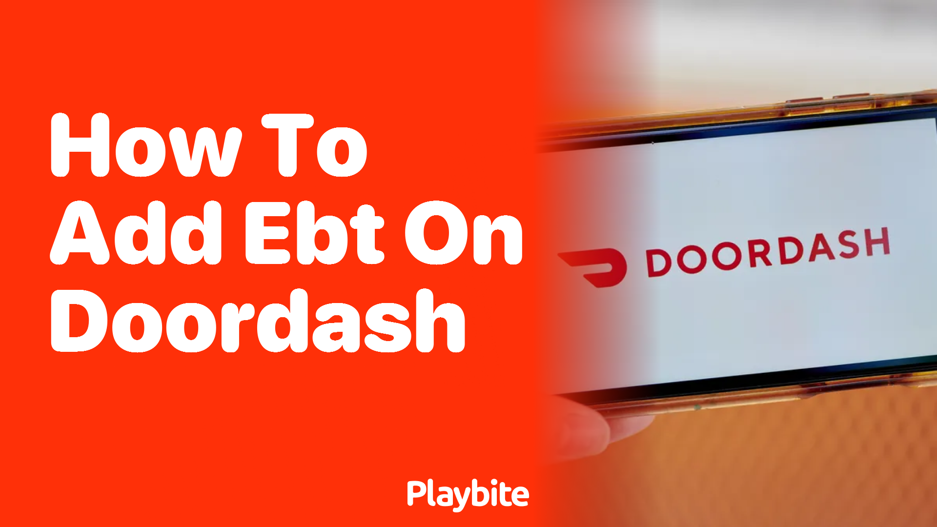 How to Add EBT on DoorDash: A Quick Guide