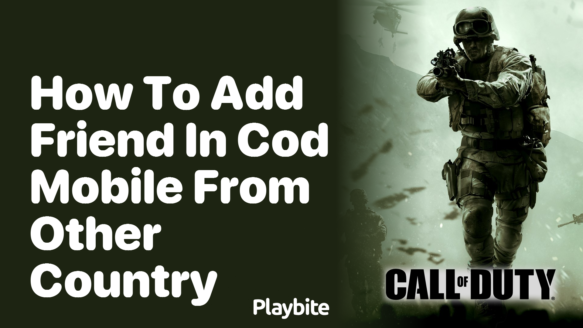 How to Add a Friend in COD Mobile From Another Country