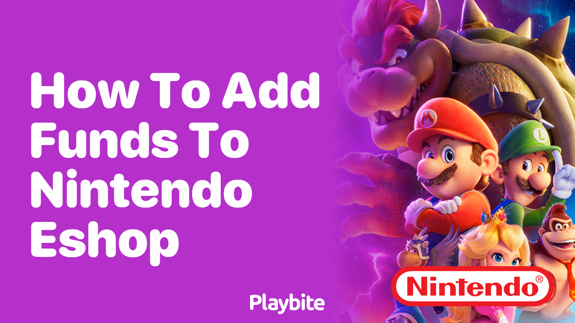 How to Add Funds to Nintendo eShop