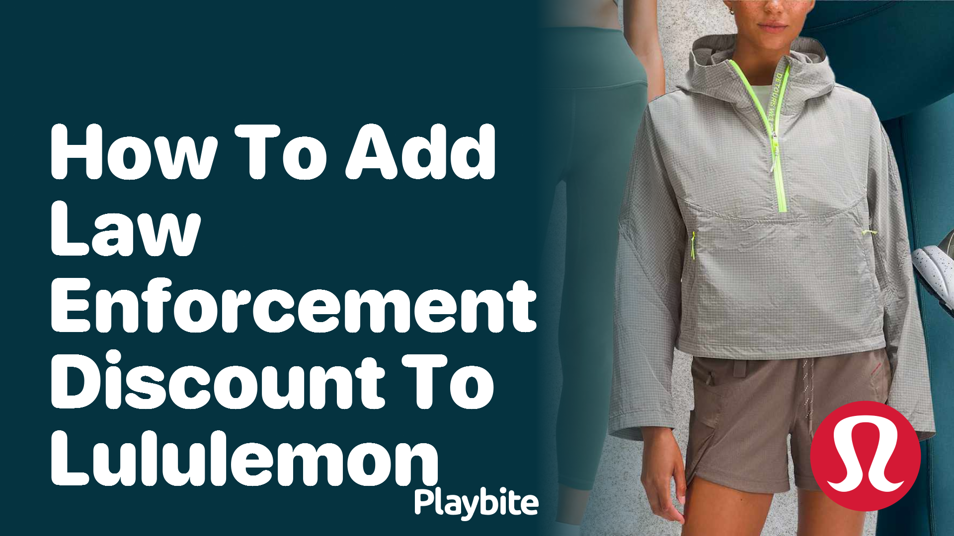 How to Add a Law Enforcement Discount to Lululemon