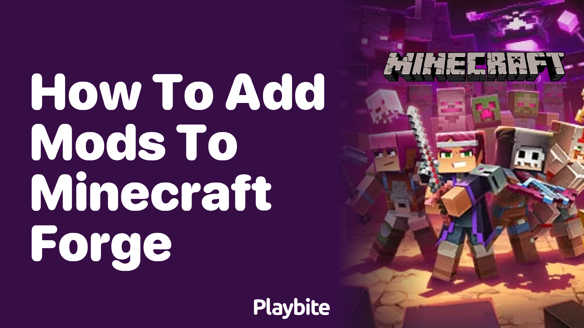 How to Add Mods to Minecraft Forge