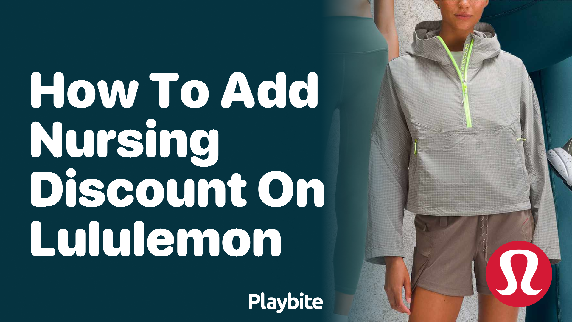 How to Add a Nursing Discount on Lululemon