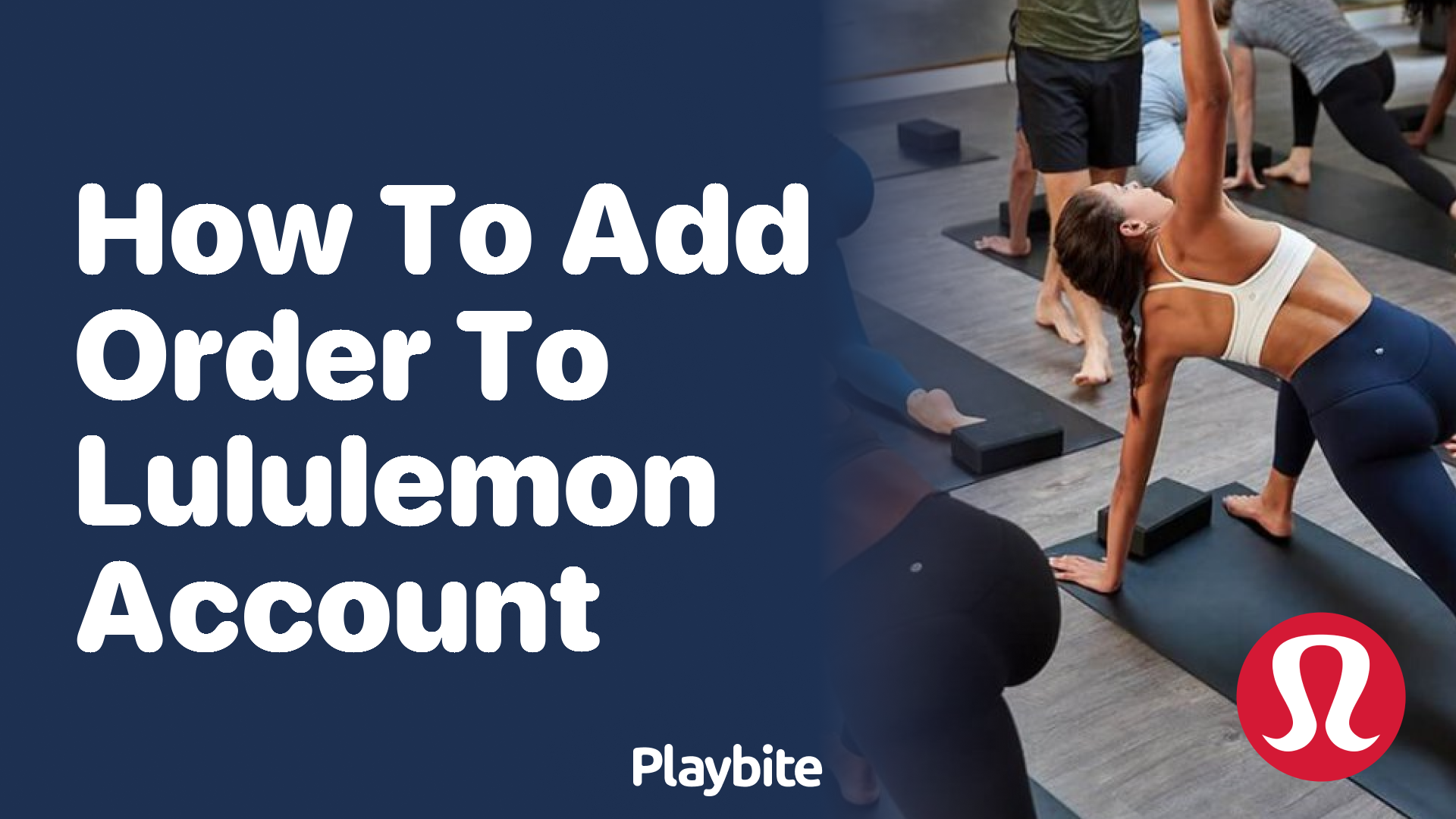 How to Add an Order to Your Lululemon Account