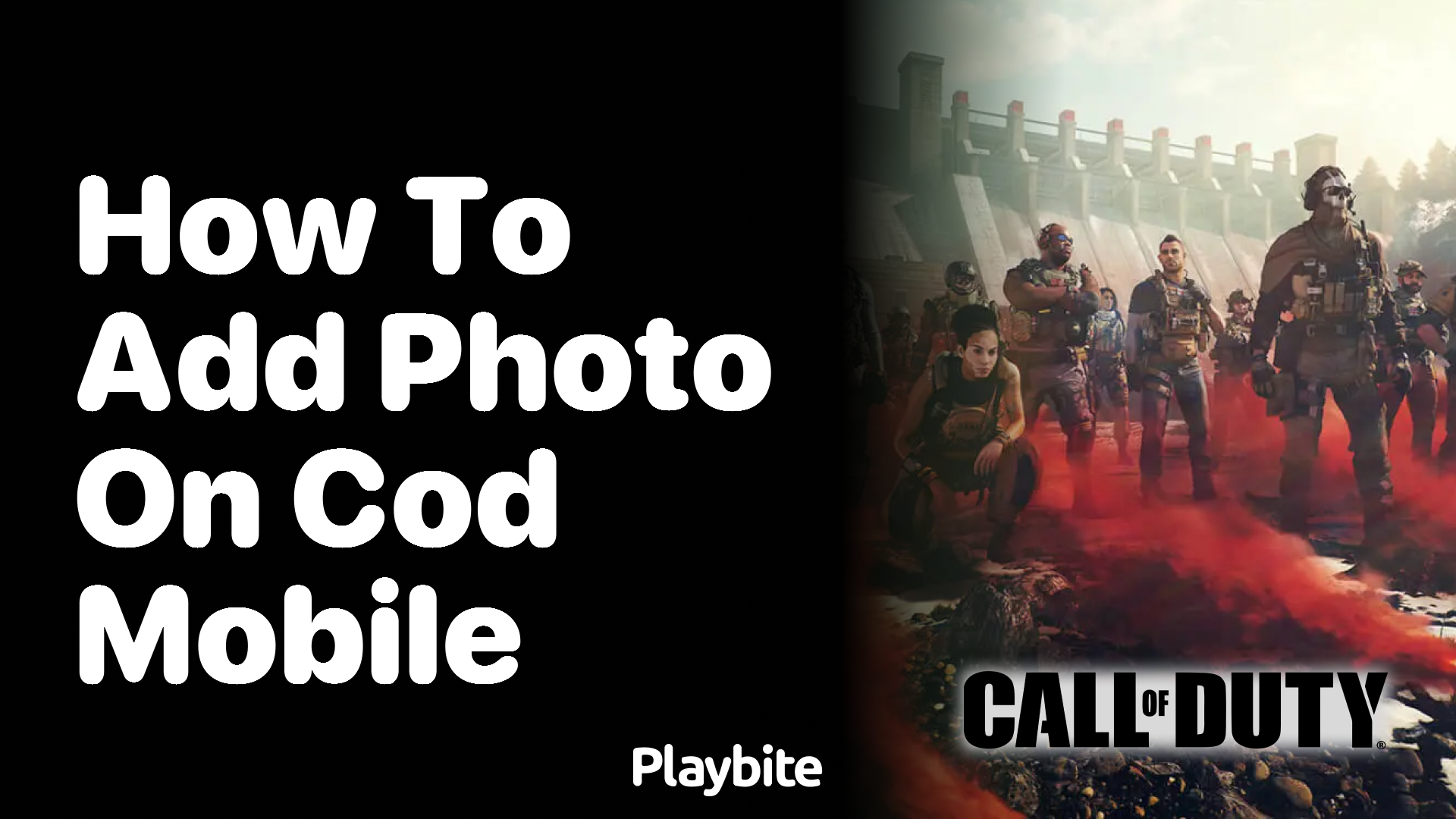 How to Add a Photo on COD Mobile