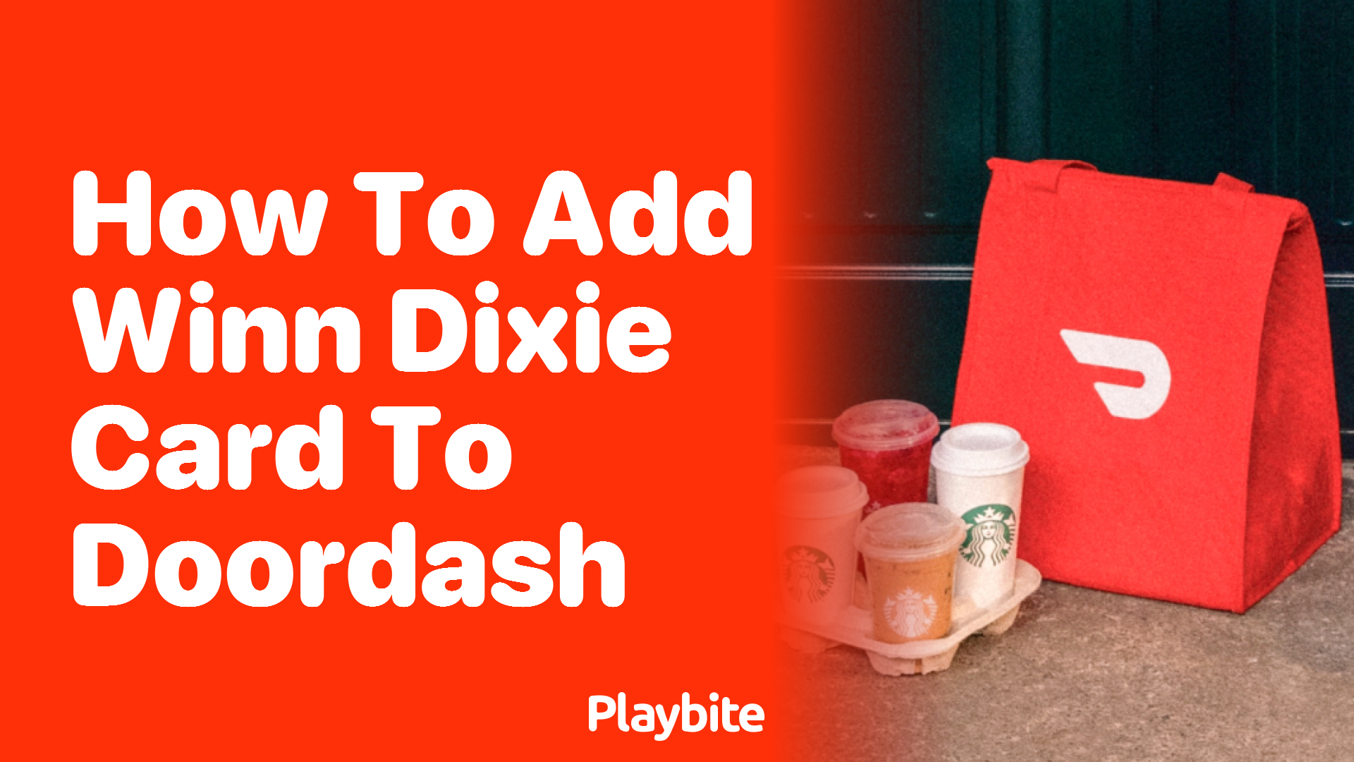 How to Add Winn Dixie Card to DoorDash
