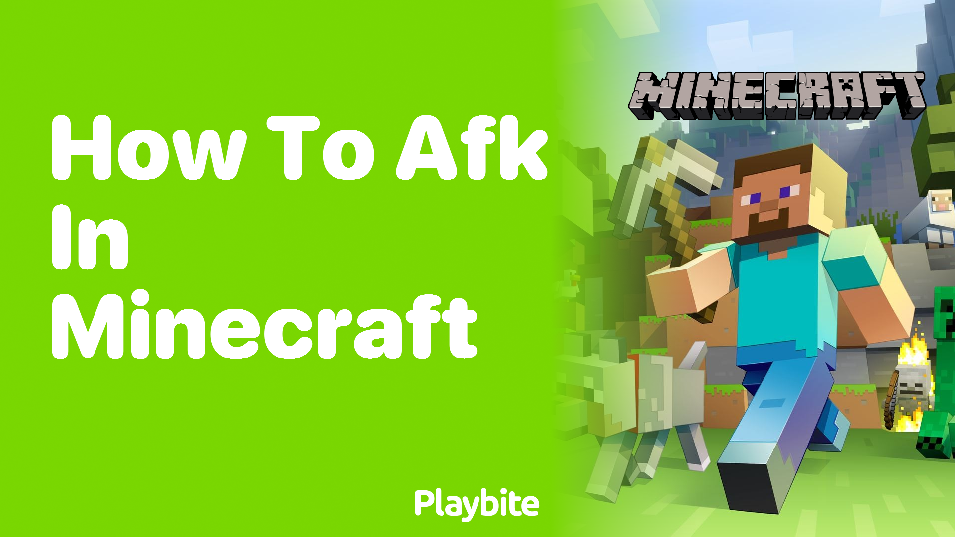 How to AFK in Minecraft: A Simple Guide