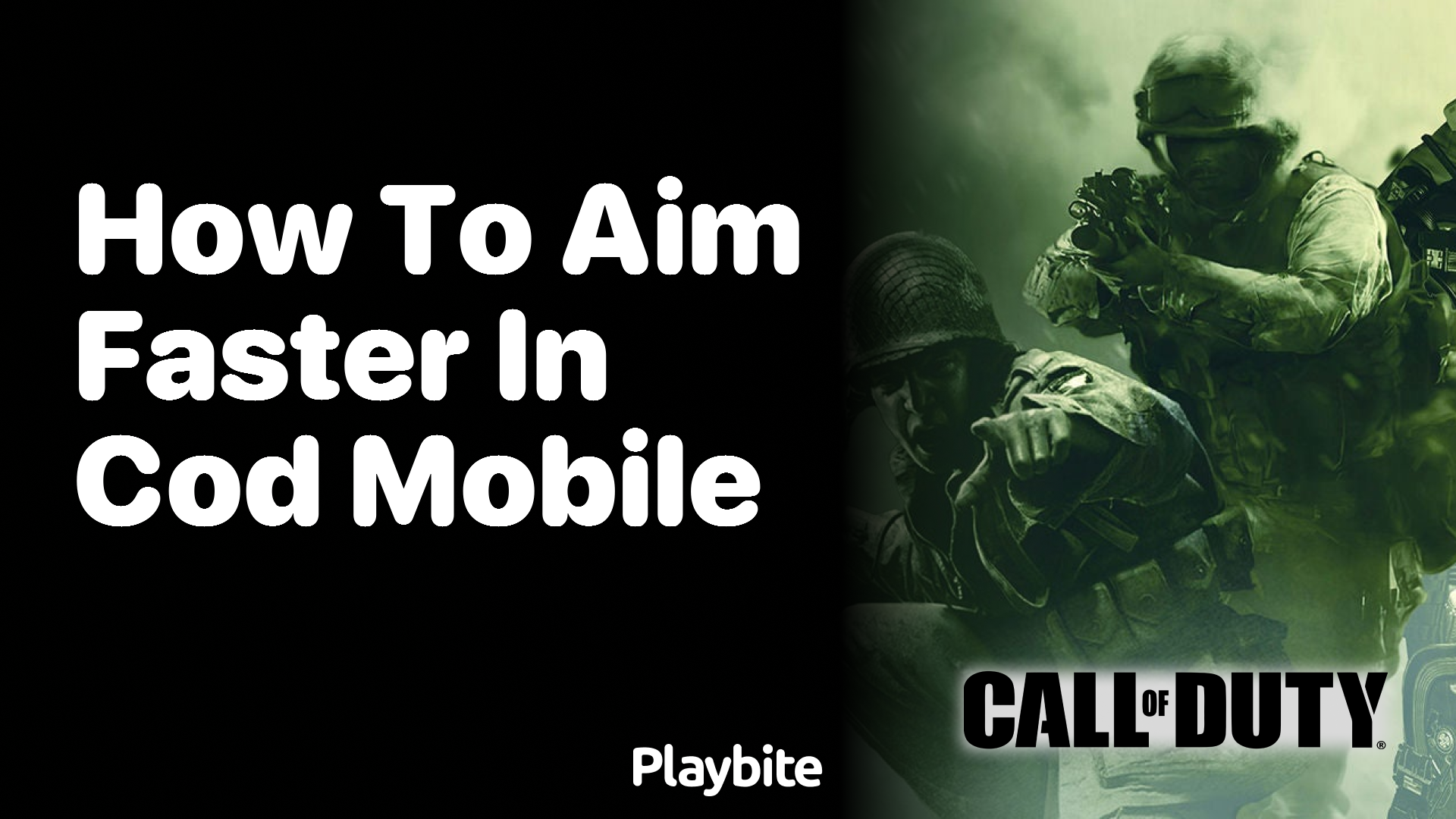 How to Aim Faster in COD Mobile