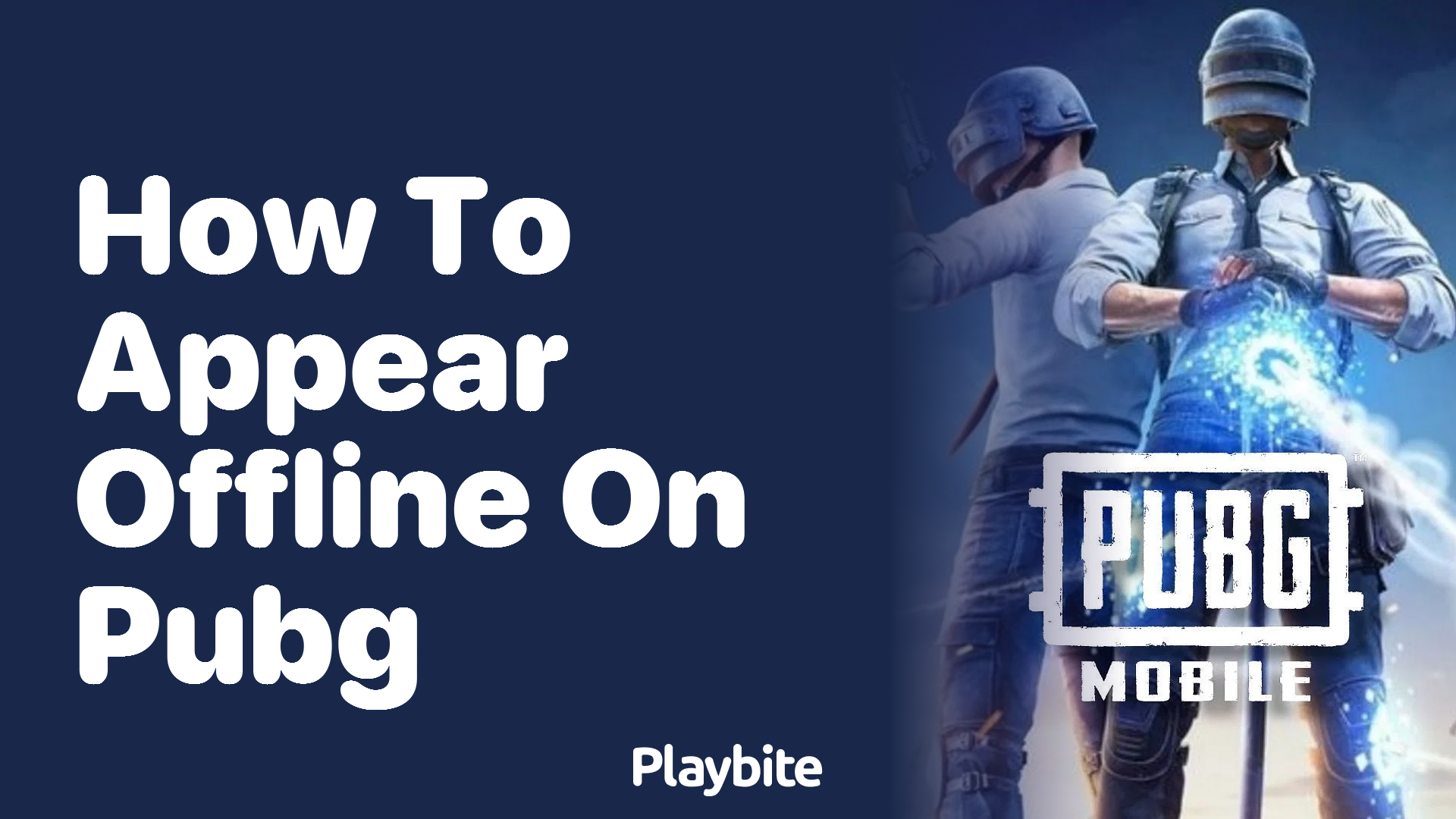 How to Appear Offline on PUBG Mobile