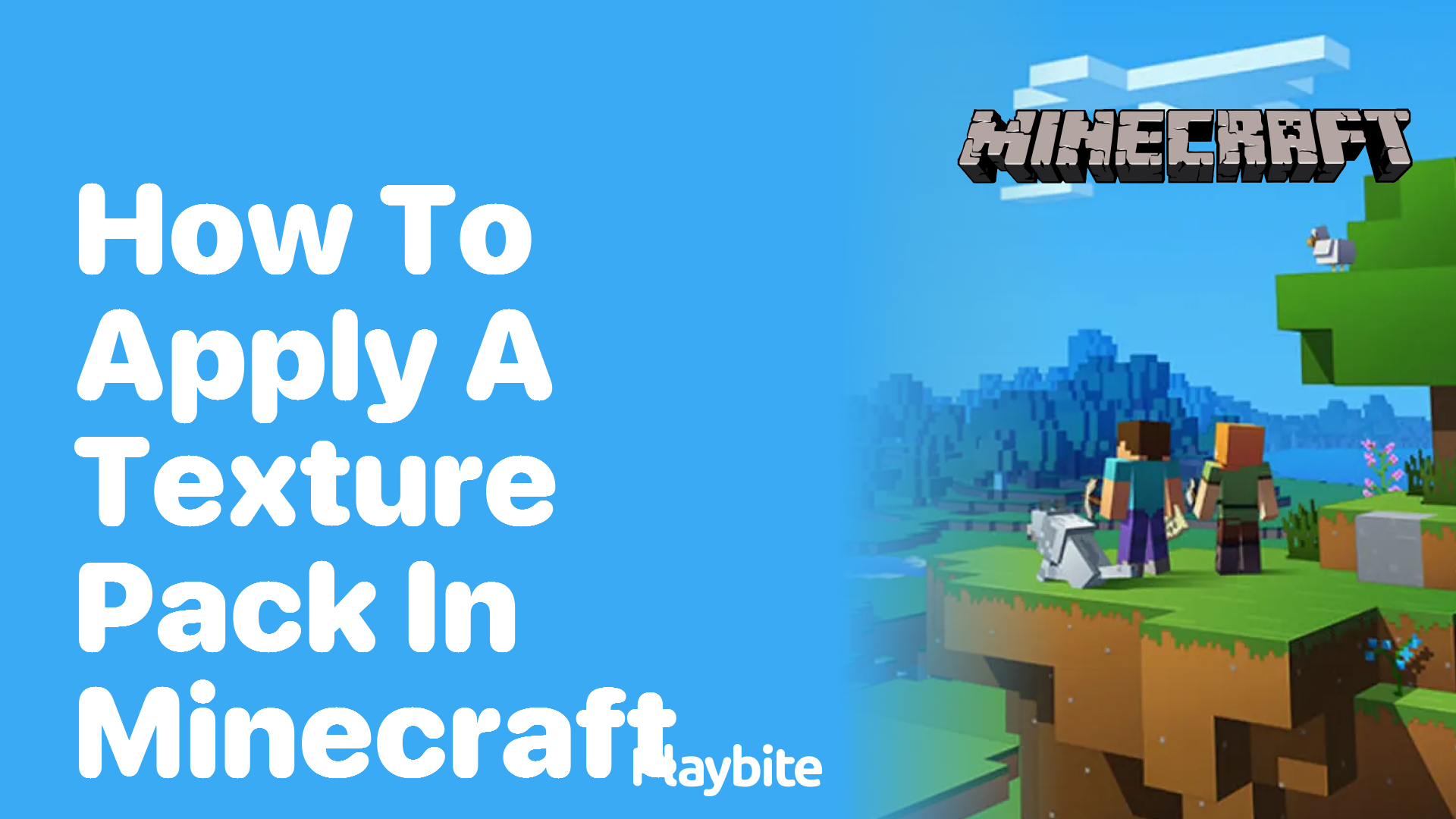 How to Apply a Texture Pack in Minecraft