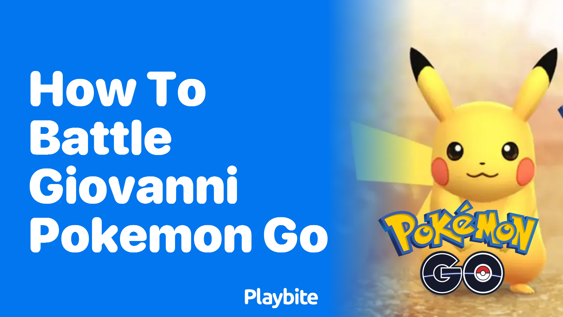 How to Battle Giovanni in Pokemon GO