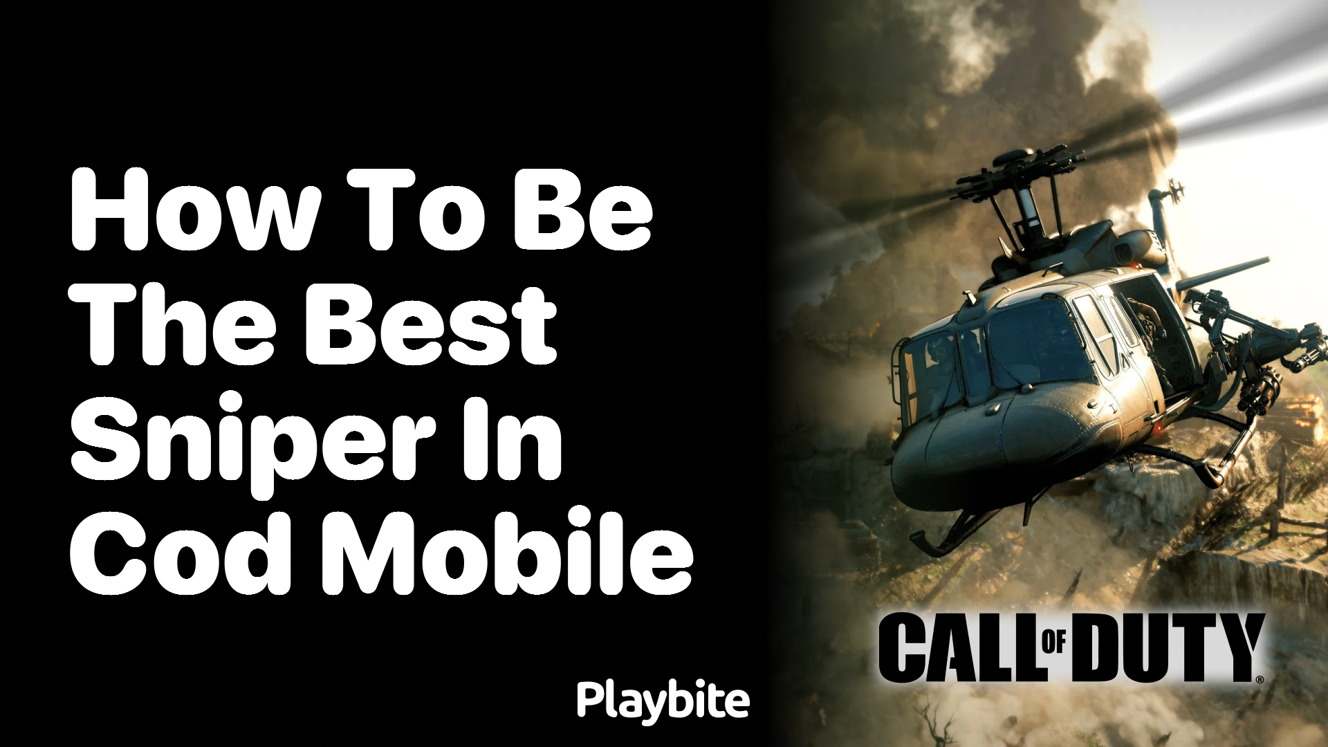How to Be the Best Sniper in CoD Mobile