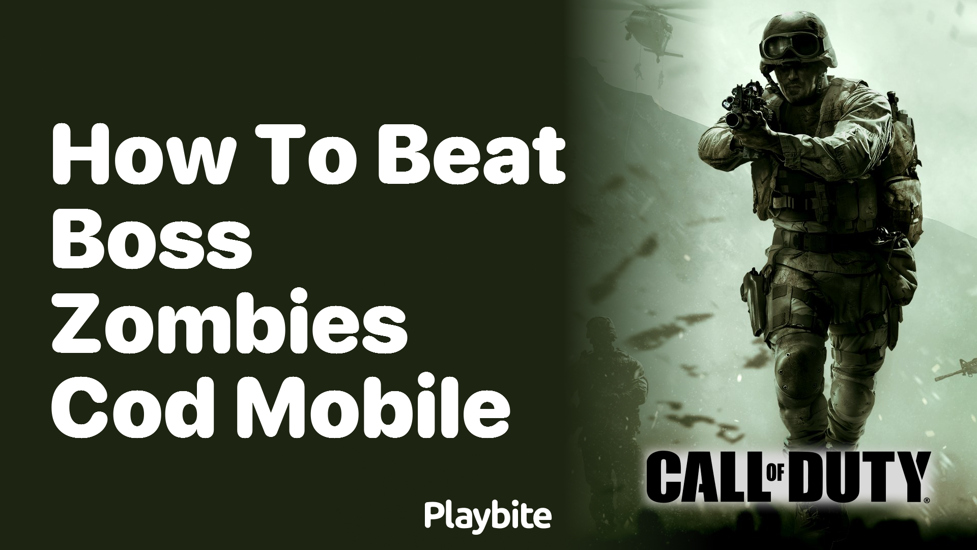 How to Beat Boss Zombies in COD Mobile