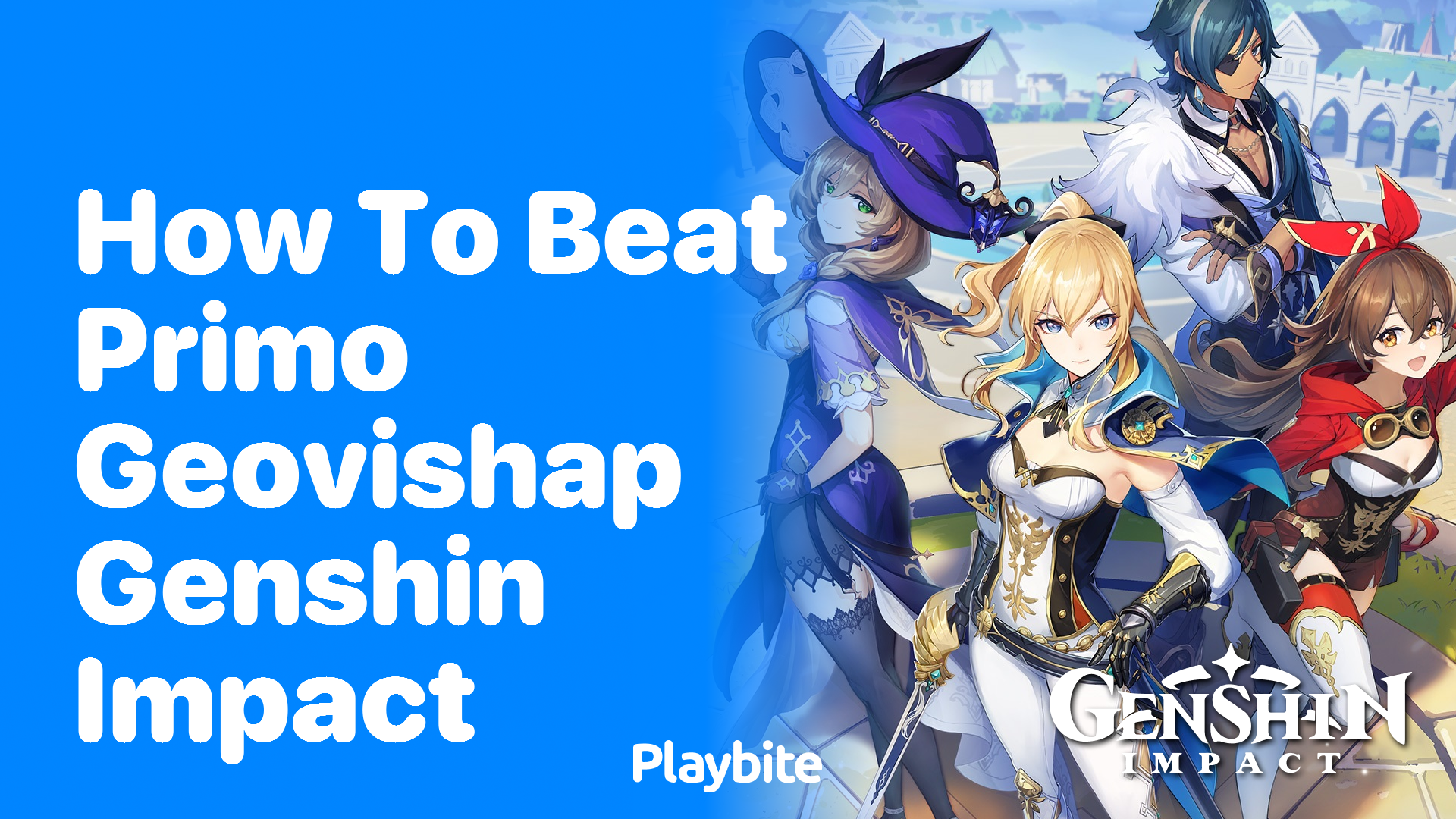 How to Beat Primo Geovishap in Genshin Impact