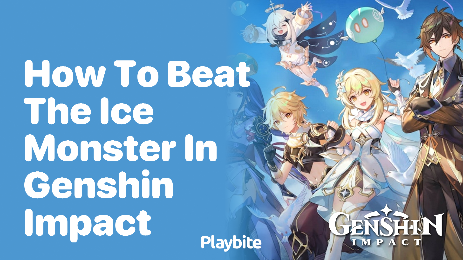 How to Beat the Ice Monster in Genshin Impact