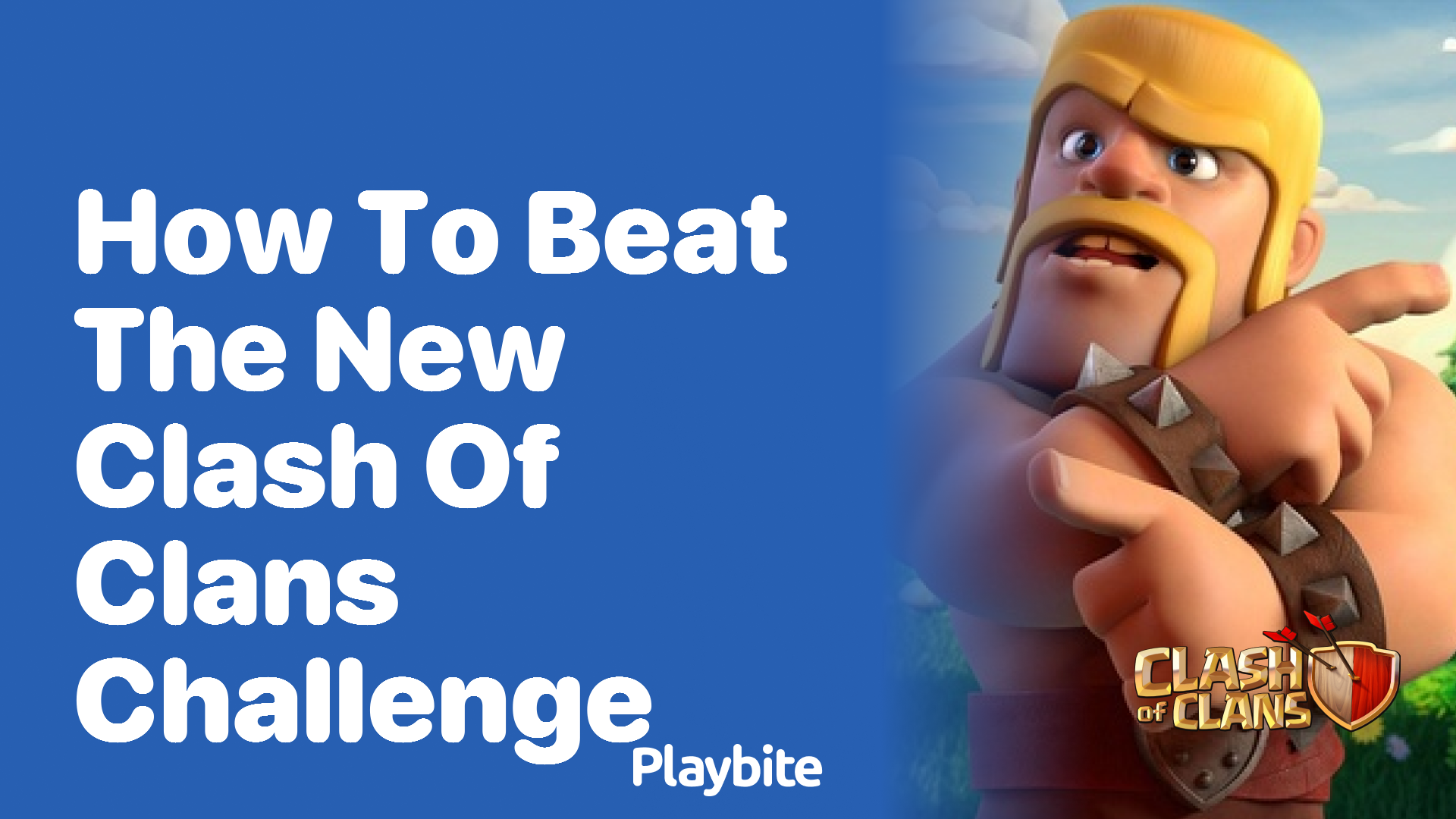 How to Beat the New Clash of Clans Challenge