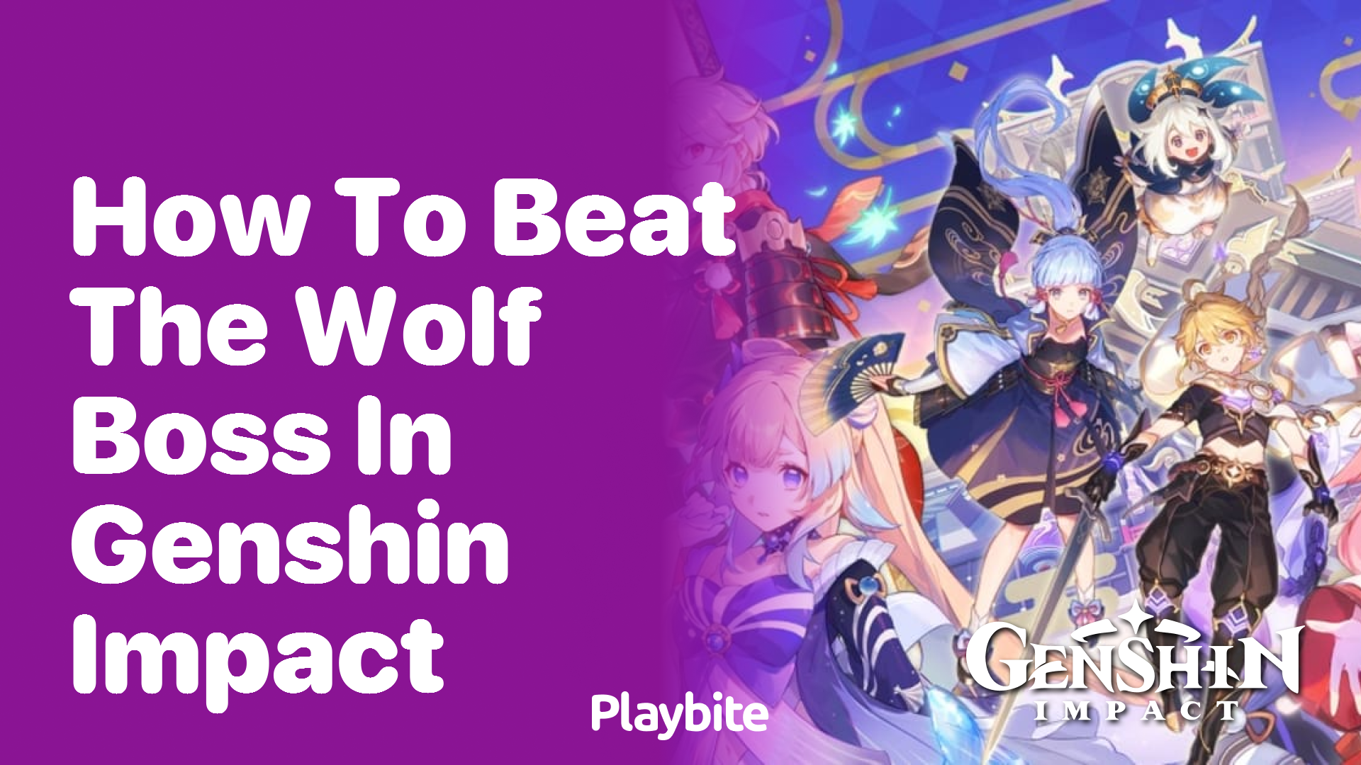How to Beat the Wolf Boss in Genshin Impact