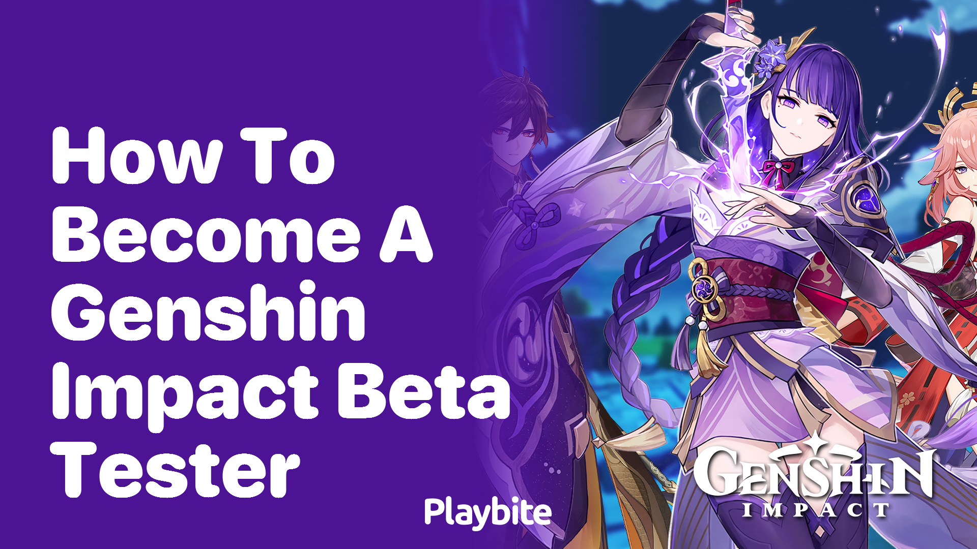 How to Become a Genshin Impact Beta Tester: A Complete Guide