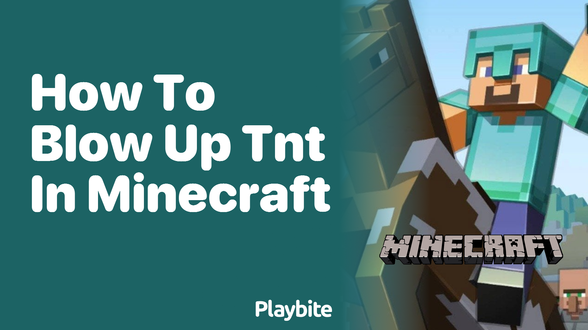 How to Blow Up TNT in Minecraft