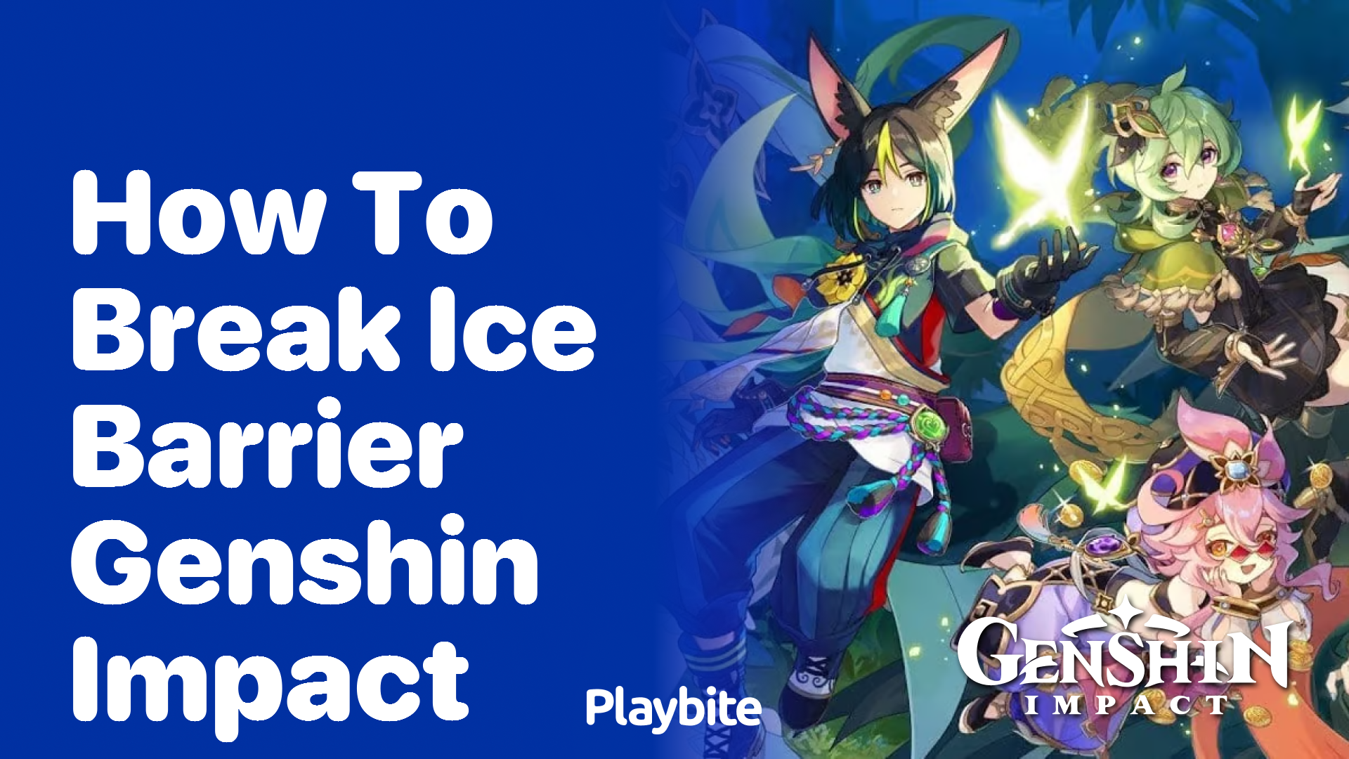 How to Break Ice Barrier in Genshin Impact