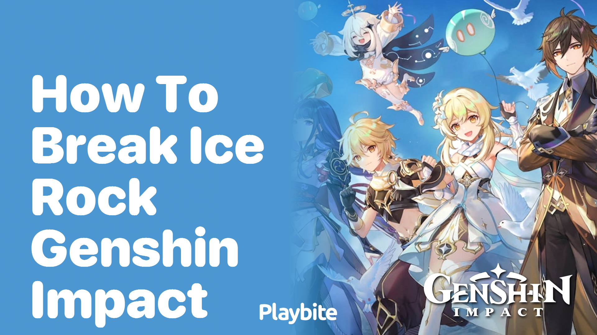 How to Break Ice Rock in Genshin Impact