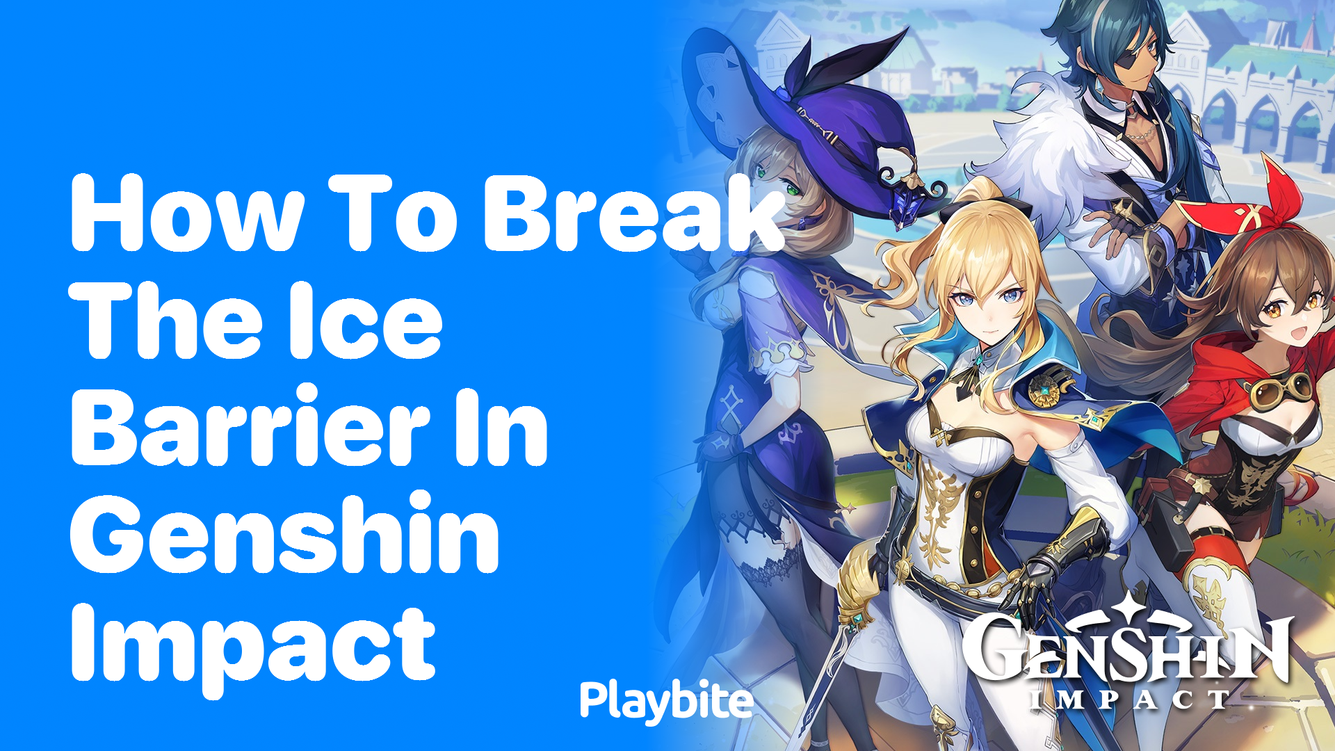 How to Break the Ice Barrier in Genshin Impact