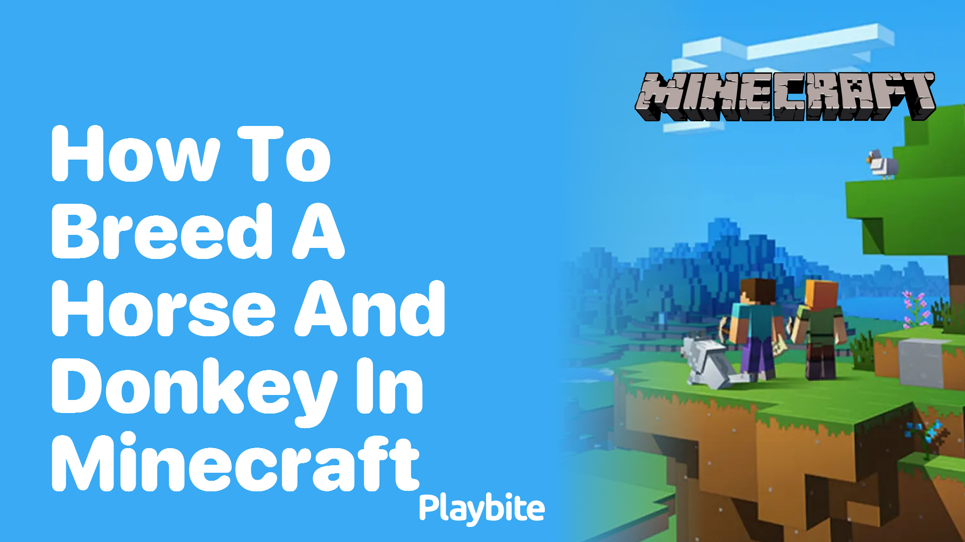 How to Breed a Horse and Donkey in Minecraft