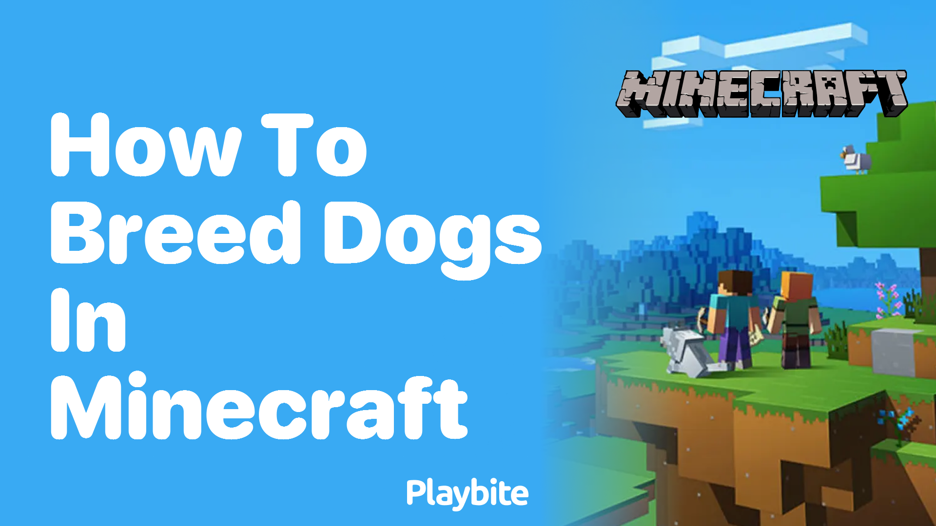 How to Breed Dogs in Minecraft: A Simple Guide