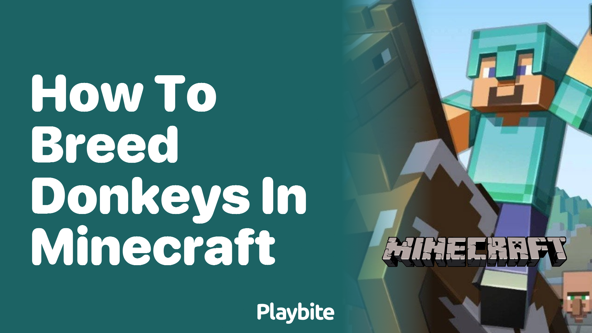 How to Breed Donkeys in Minecraft