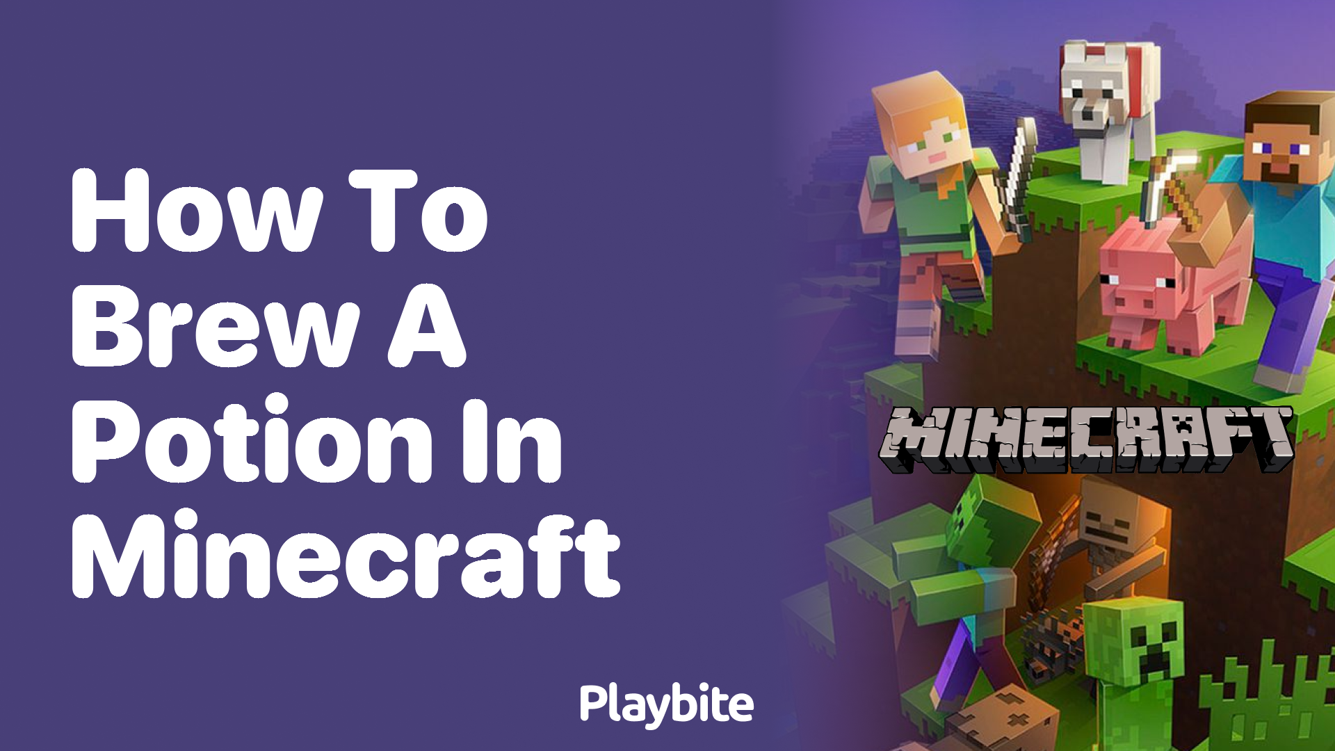 How to Brew a Potion in Minecraft
