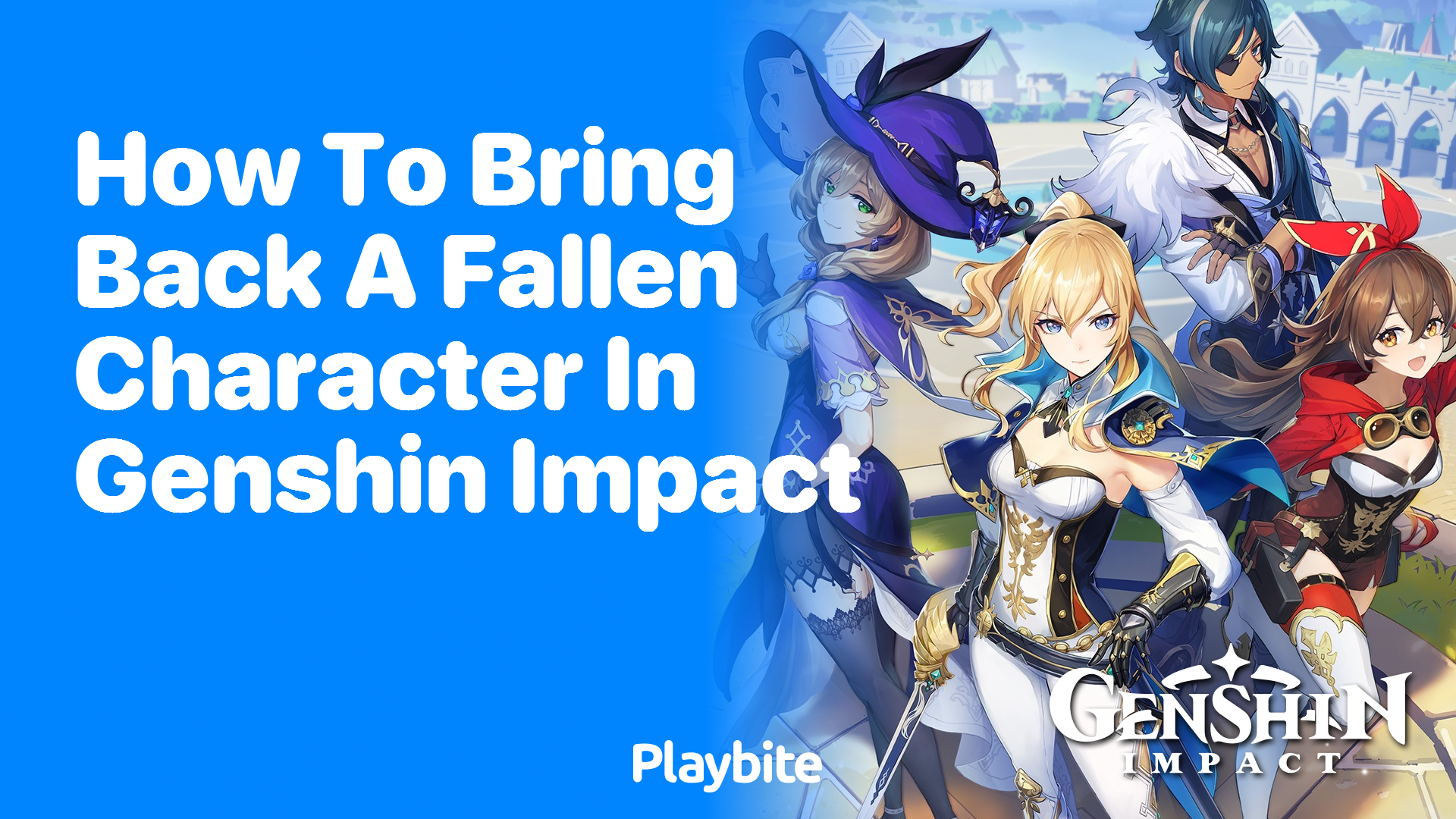 How to Bring Back a Fallen Character in Genshin Impact