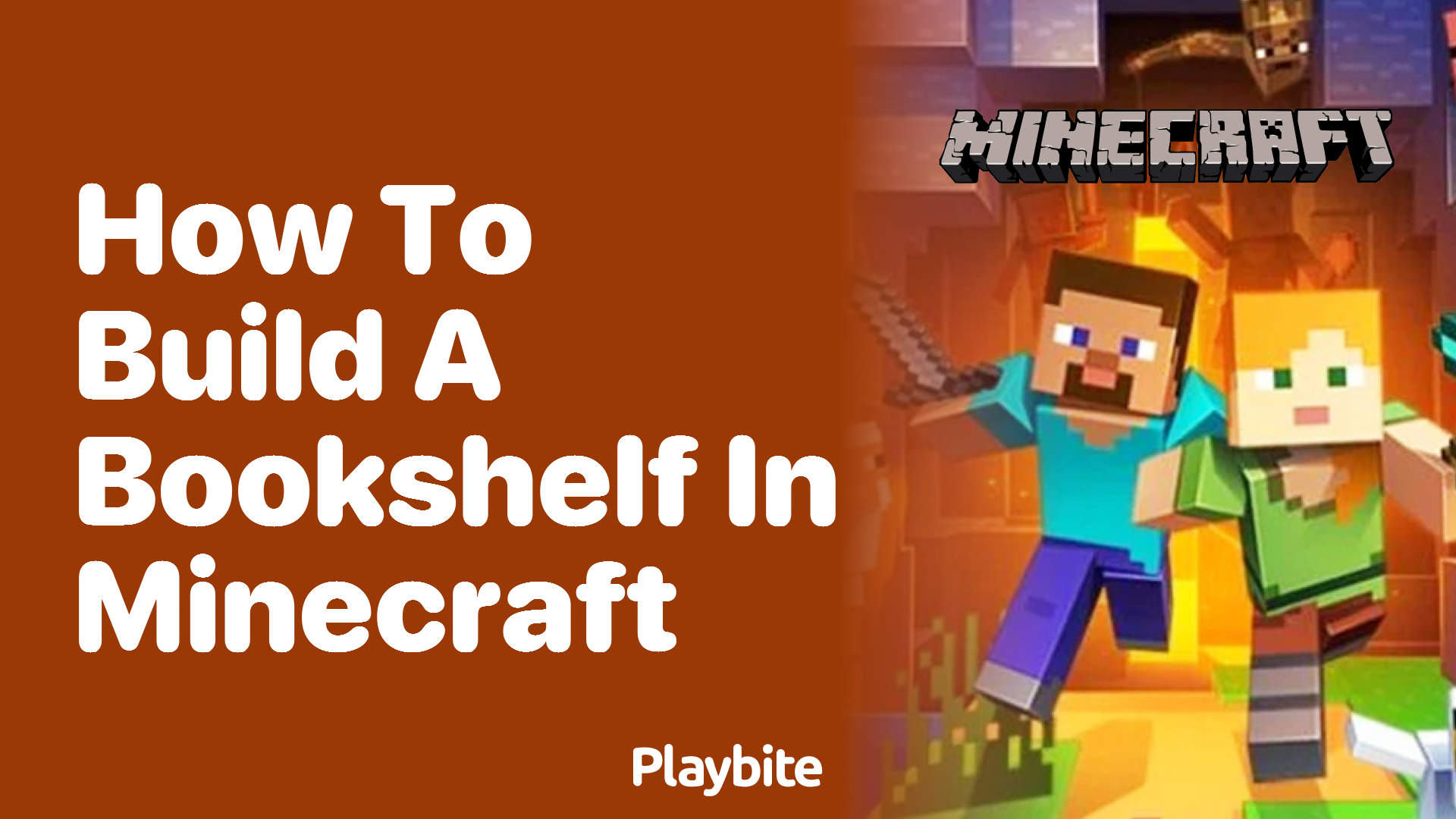 How to Build a Bookshelf in Minecraft