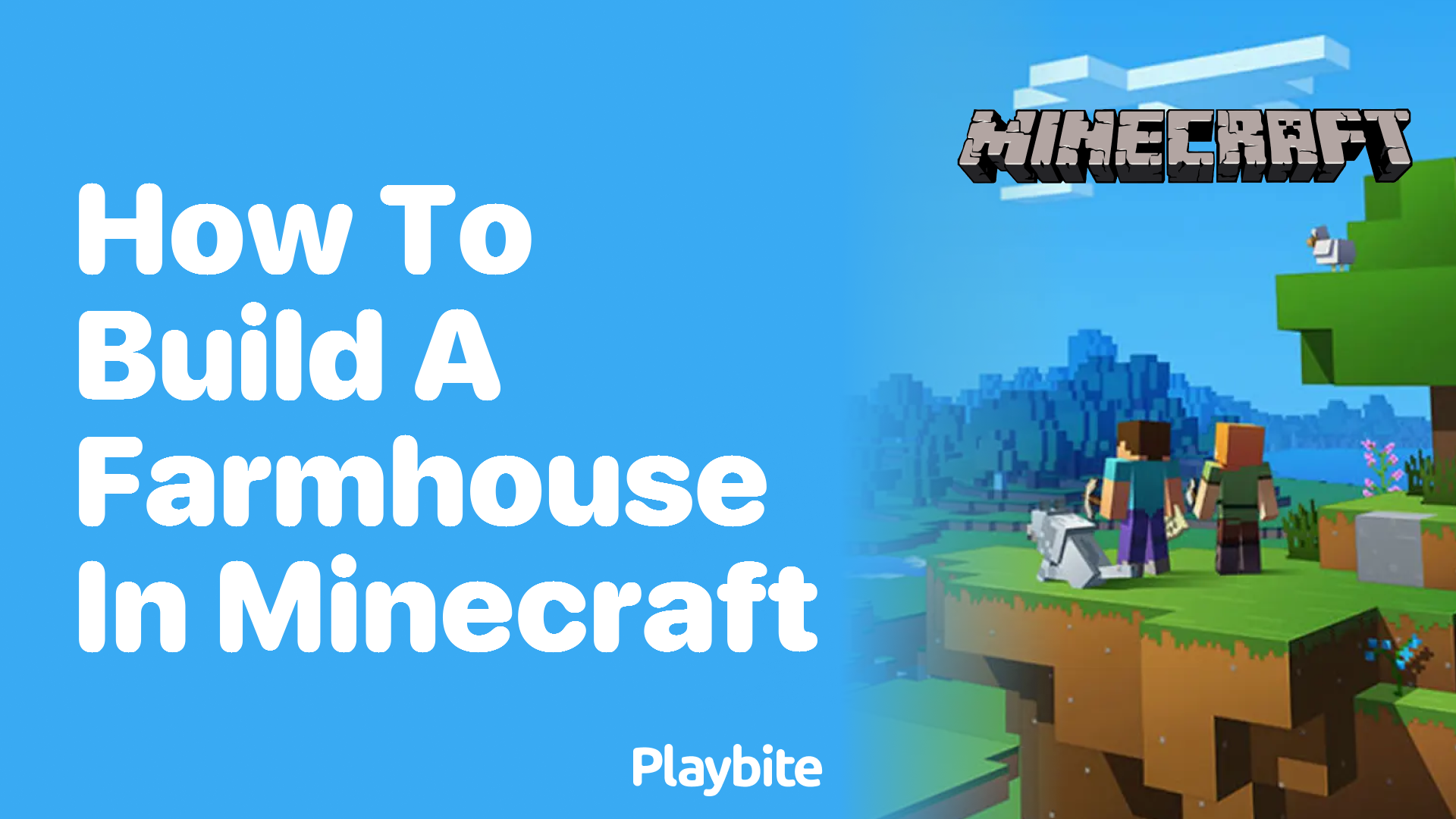 How to Build a Farmhouse in Minecraft