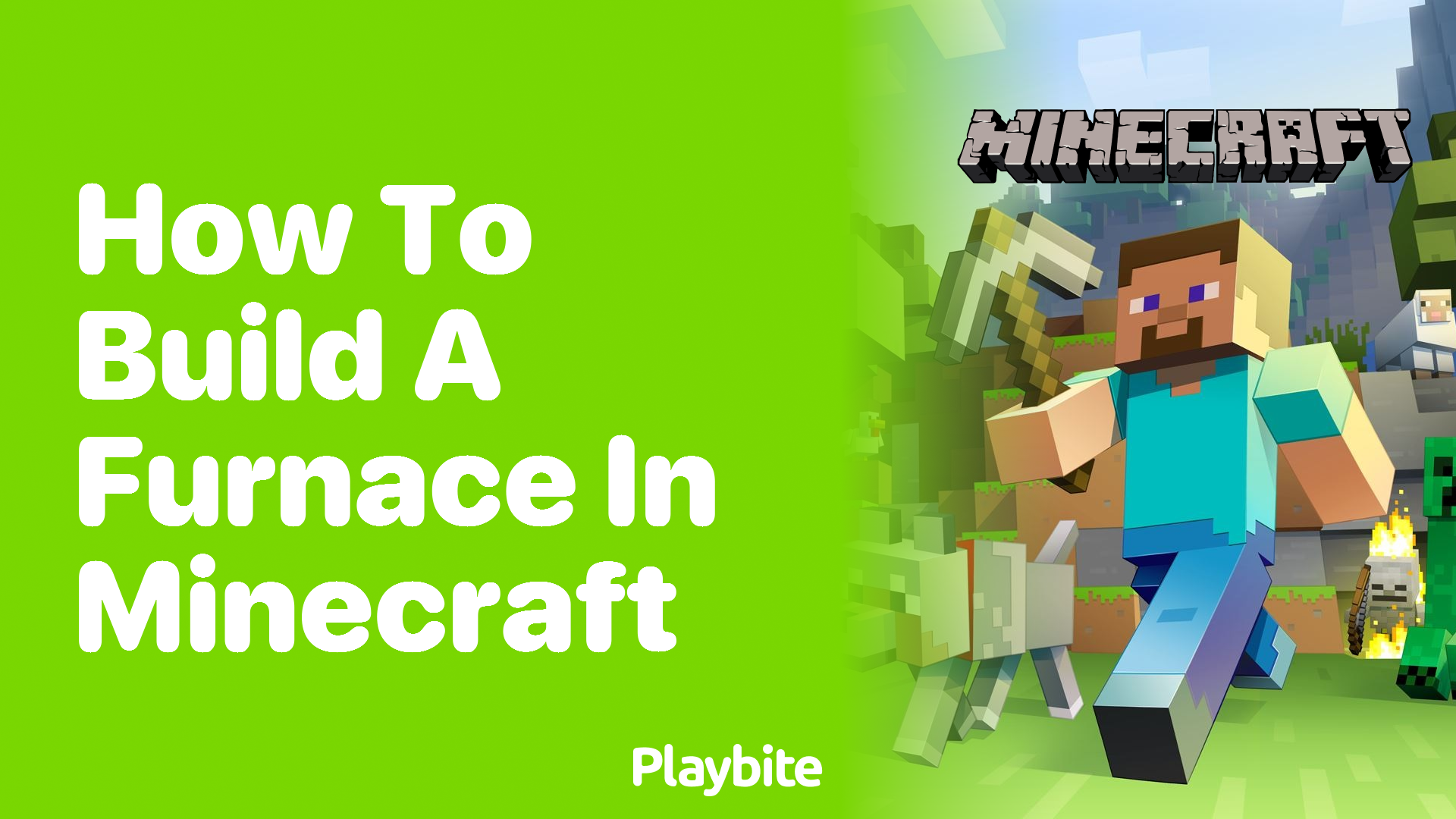 How to Build a Furnace in Minecraft