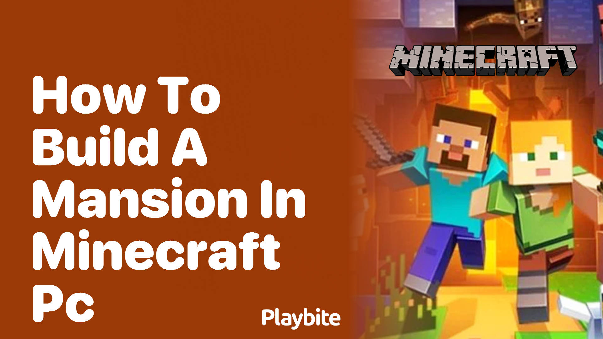 How to Build a Mansion in Minecraft PC