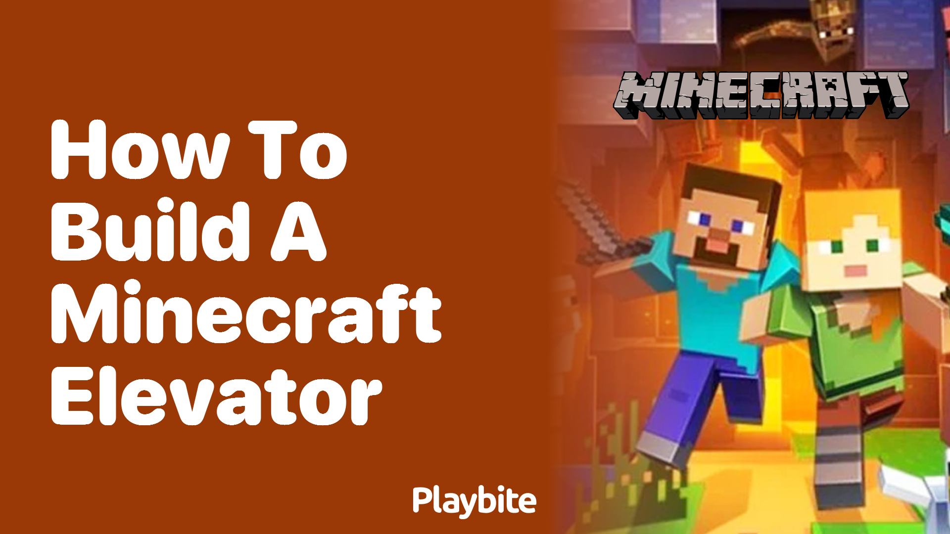 How to Build a Minecraft Elevator - Playbite
