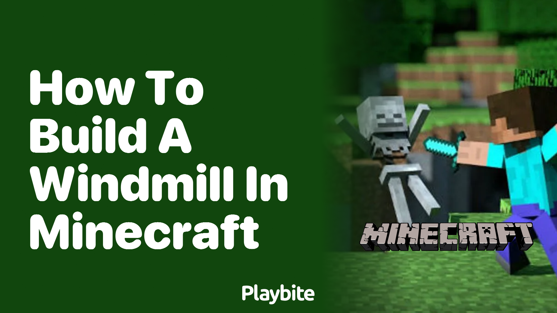 How to Build a Windmill in Minecraft