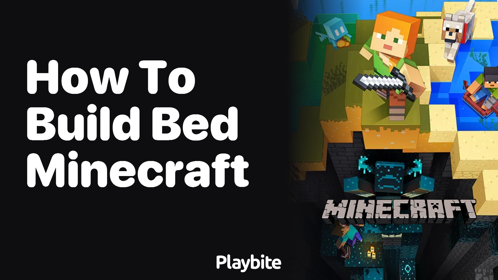 How to Build a Bed in Minecraft Playbite