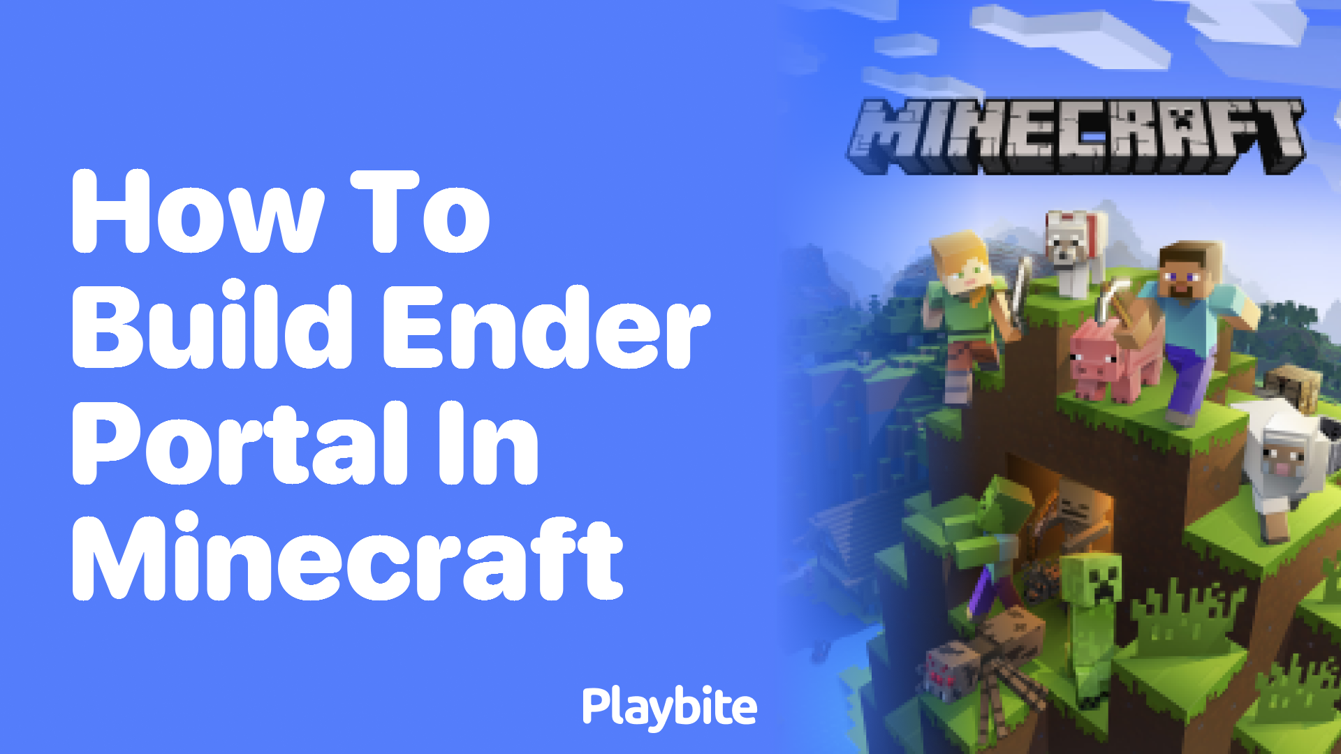 How to Build an Ender Portal in Minecraft